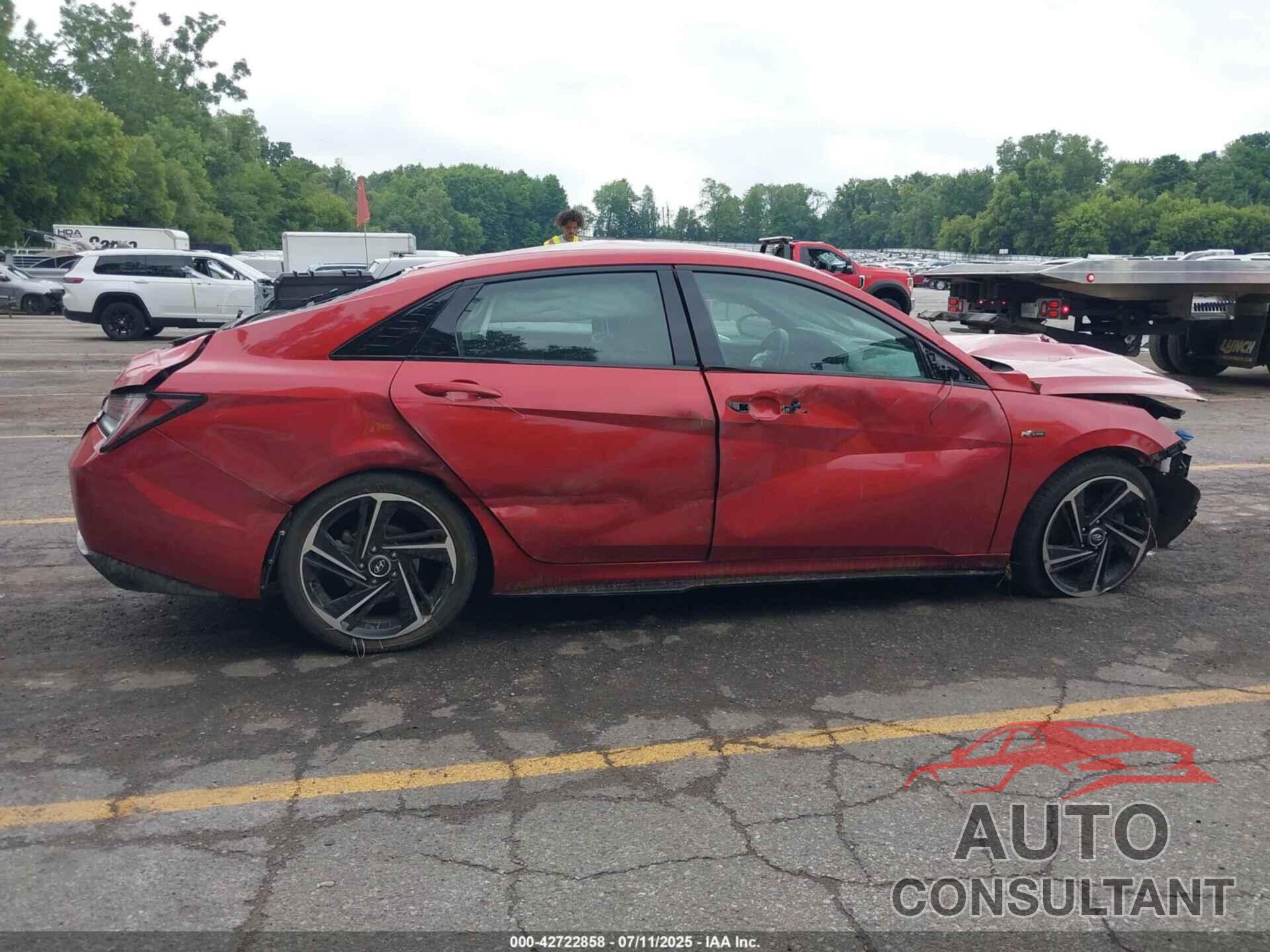 HYUNDAI ELANTRA 2021 - KMHLR4AF5MU175383