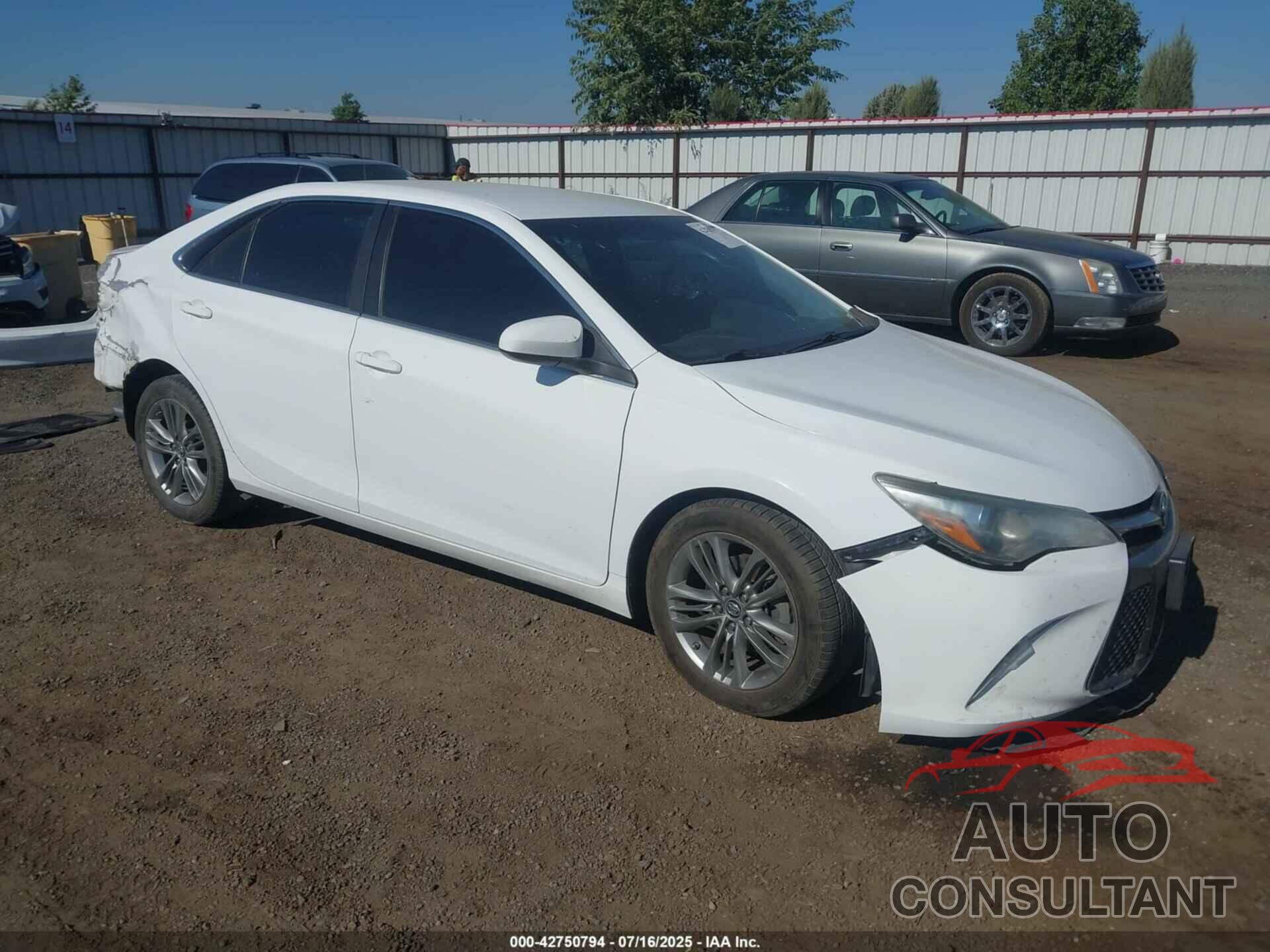 TOYOTA CAMRY 2015 - 4T1BF1FK9FU027006