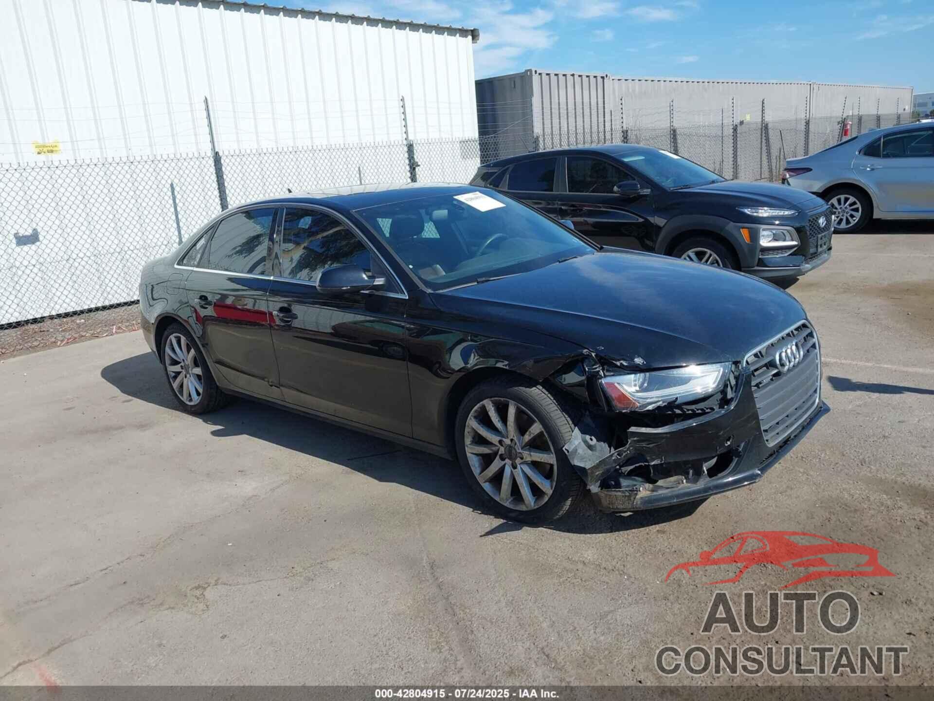 AUDI A4 2013 - WAUFFAFL7DN031901