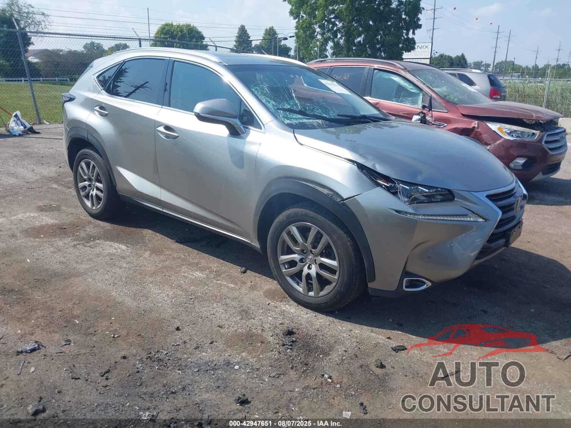 LEXUS NX 200T 2015 - JTJBARBZ7F2010976