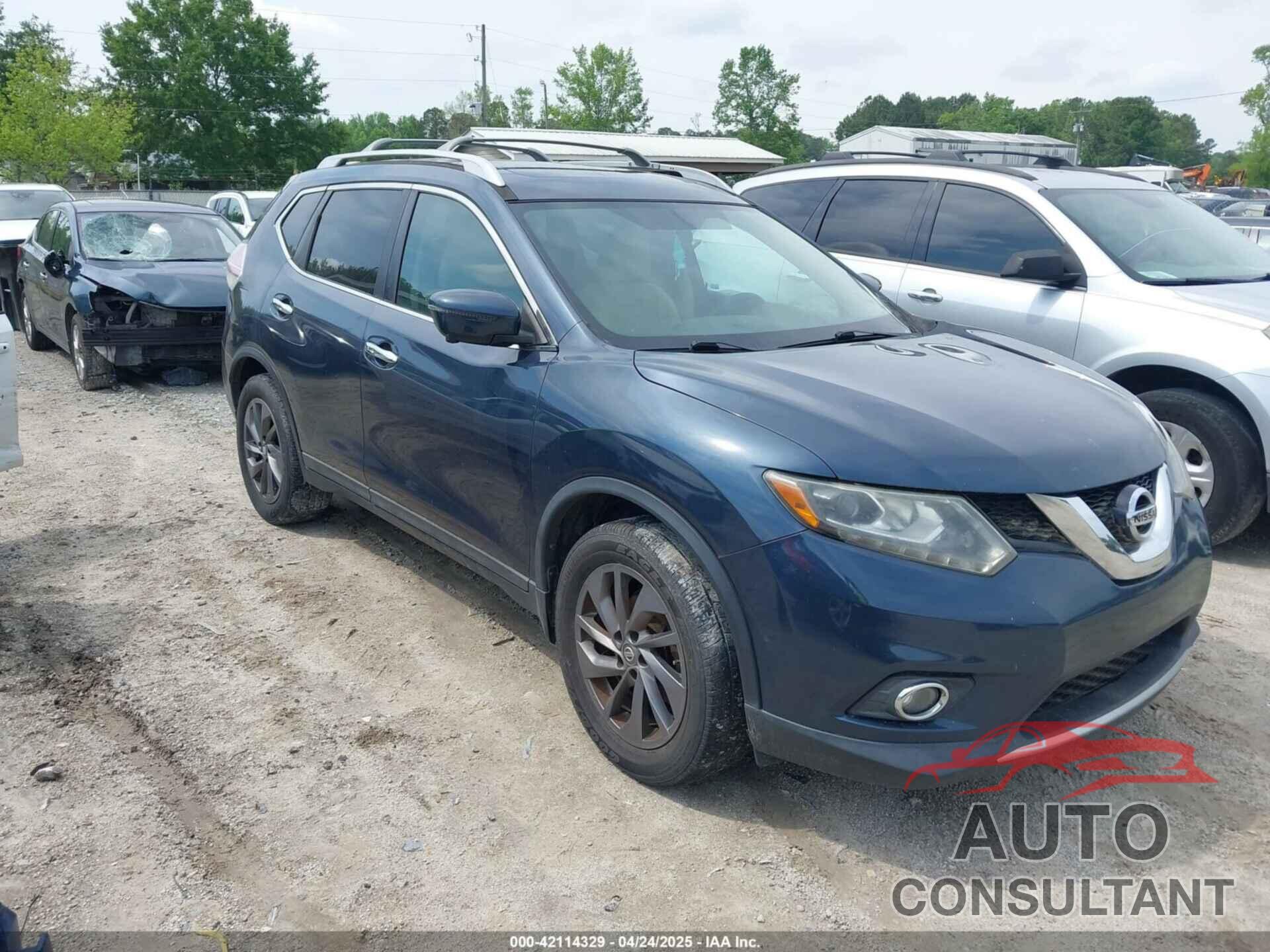 NISSAN ROGUE 2016 - 5N1AT2MT7GC874586