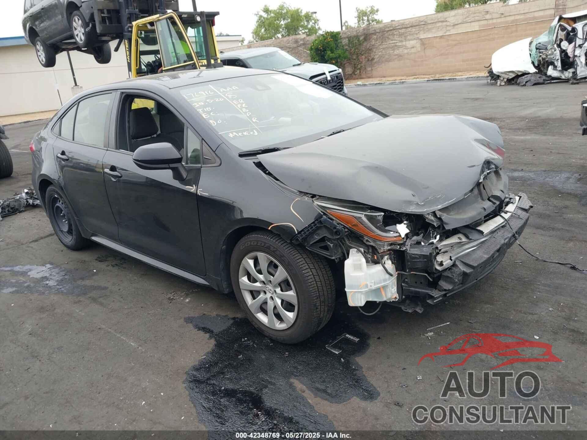 TOYOTA COROLLA 2021 - JTDEPMAE7MJ163411