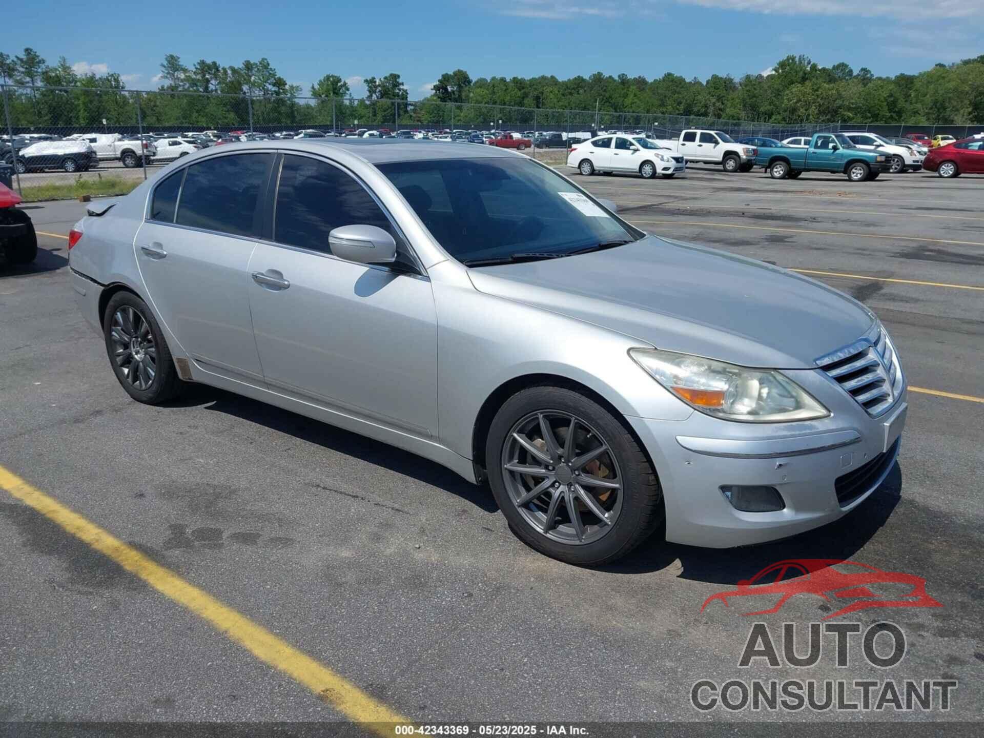 HYUNDAI GENESIS 2009 - KMHGC46E99U051207
