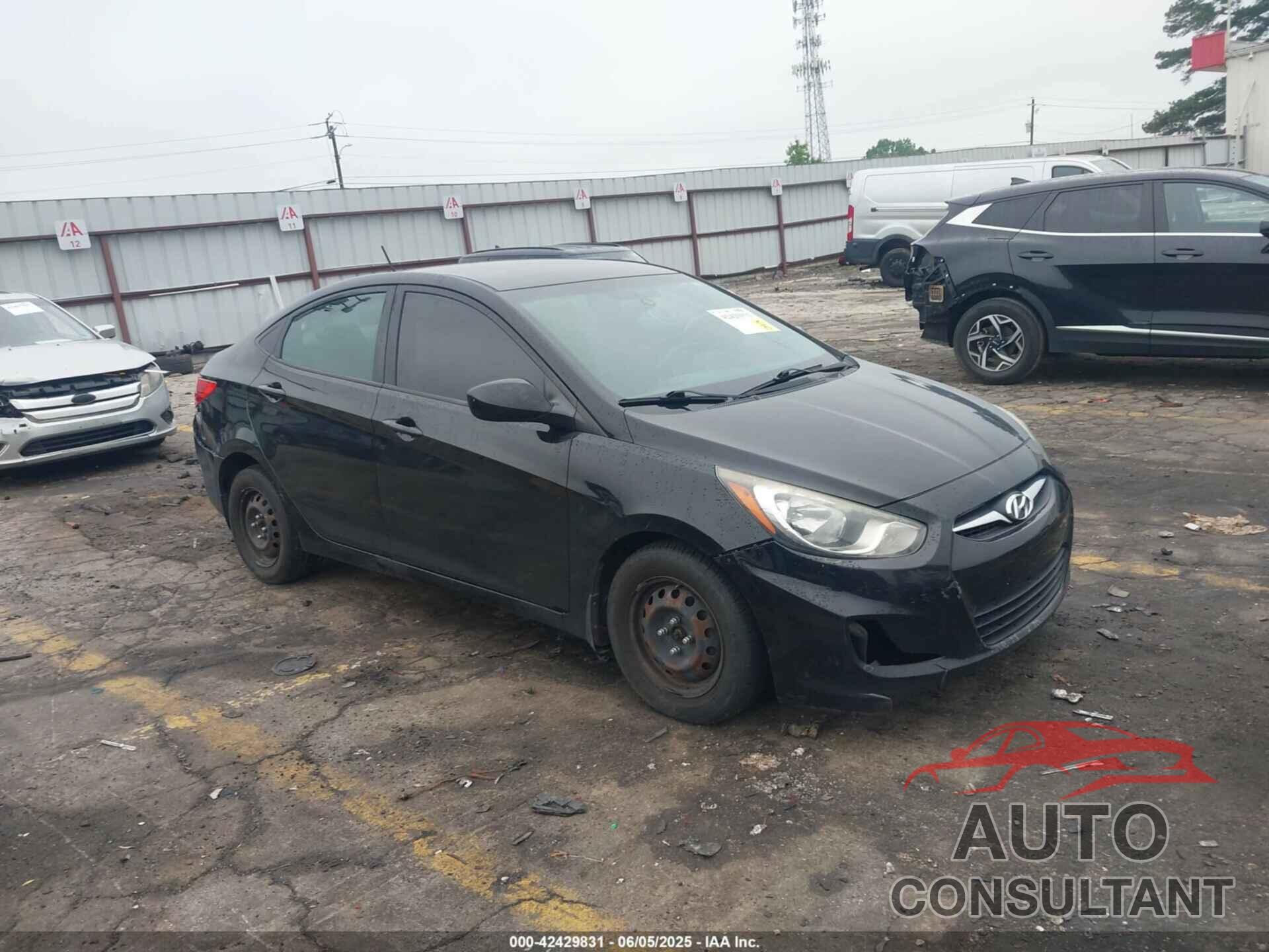 HYUNDAI ACCENT 2013 - KMHCT4AE6DU313795