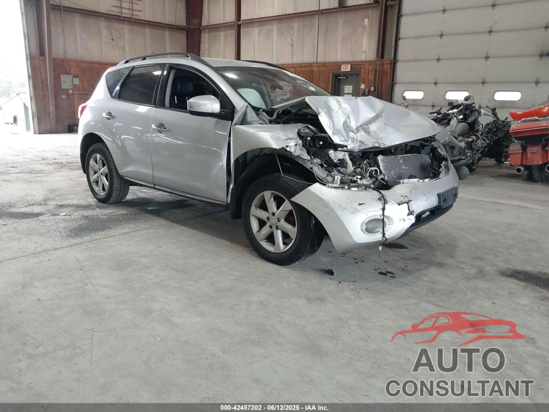 NISSAN MURANO 2009 - JN8AZ18W89W152986