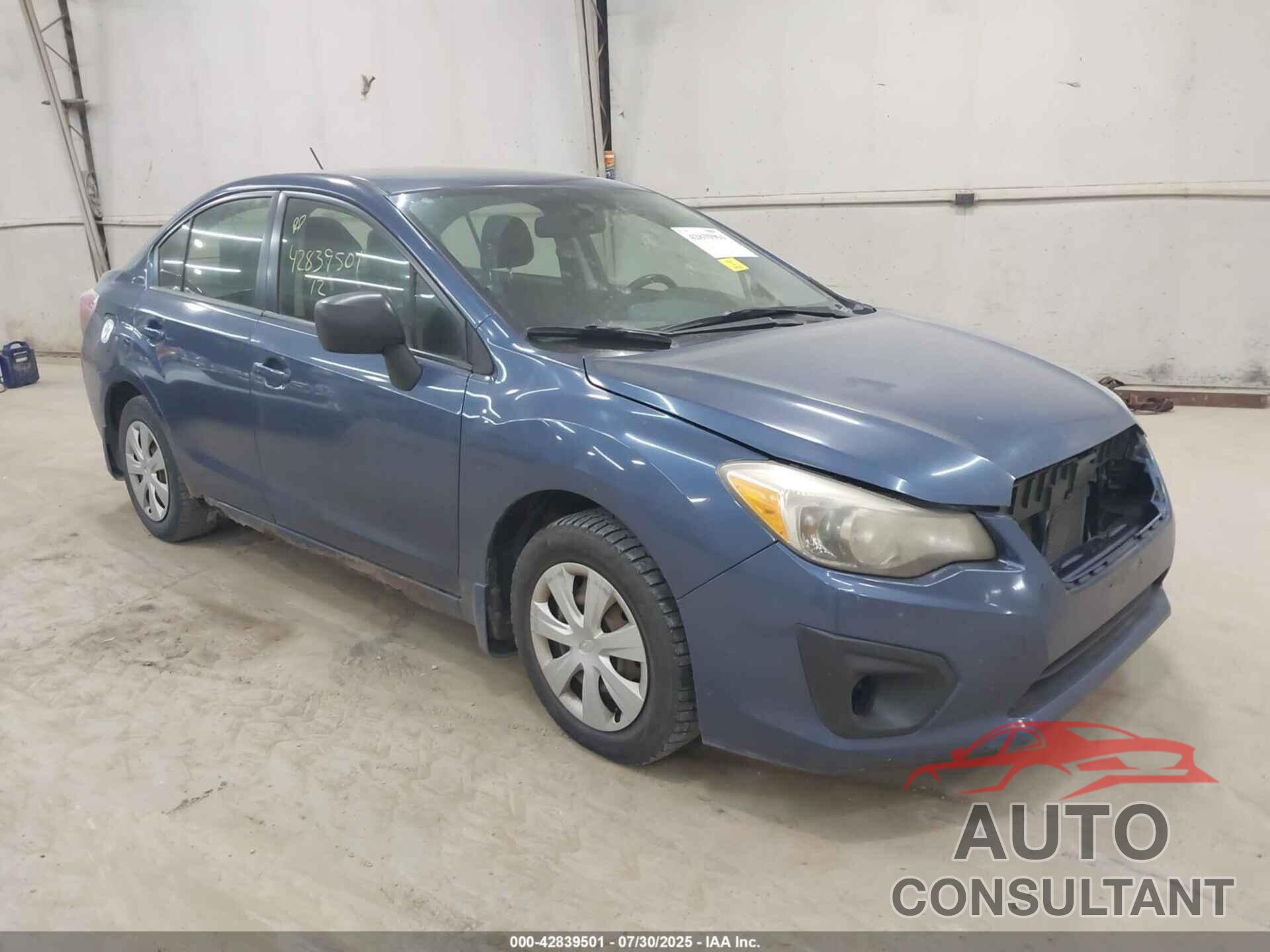 SUBARU IMPREZA 2012 - JF1GJAA66CH019104