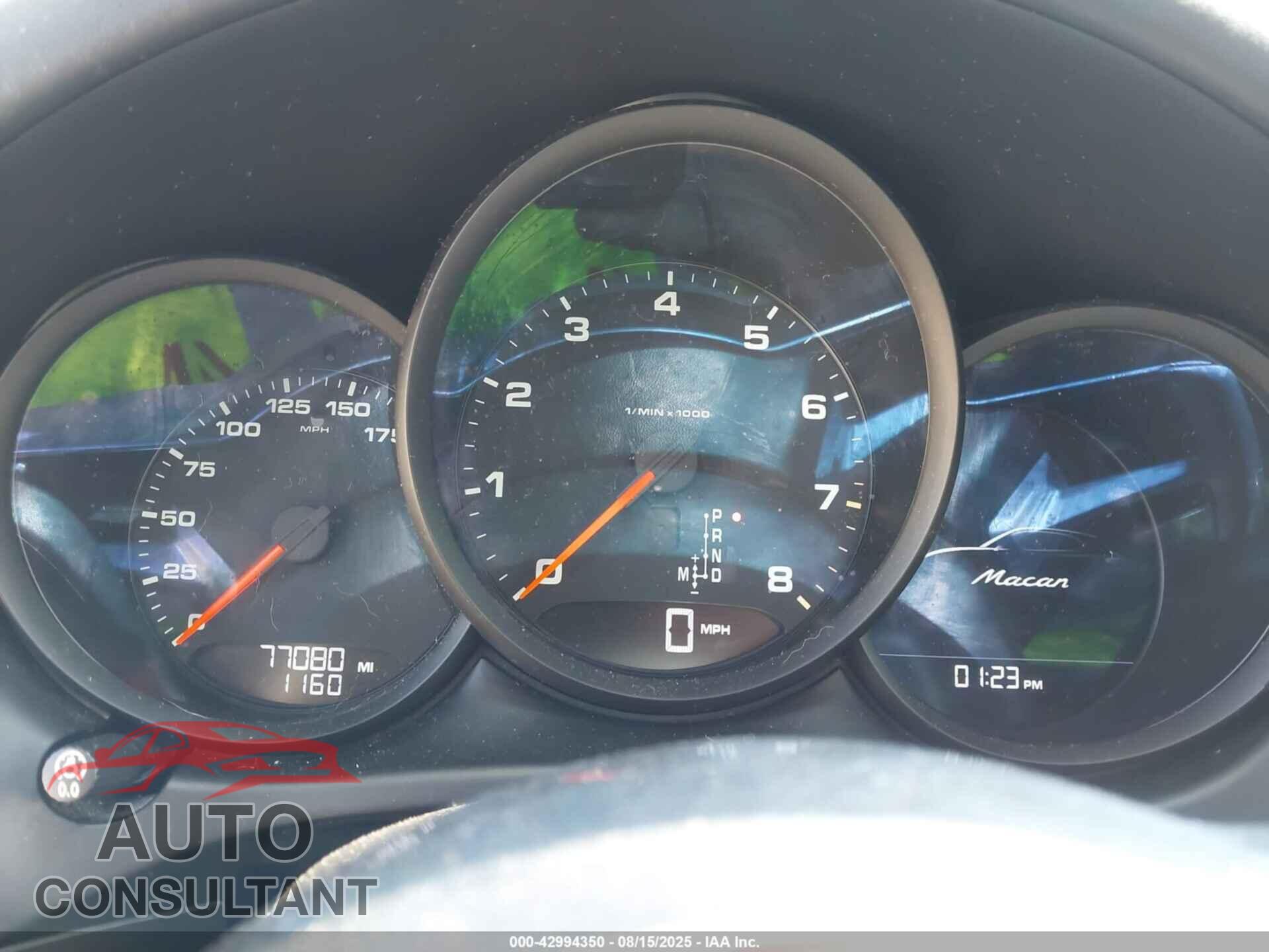 PORSCHE MACAN 2017 - WP1AA2A52HLB81084