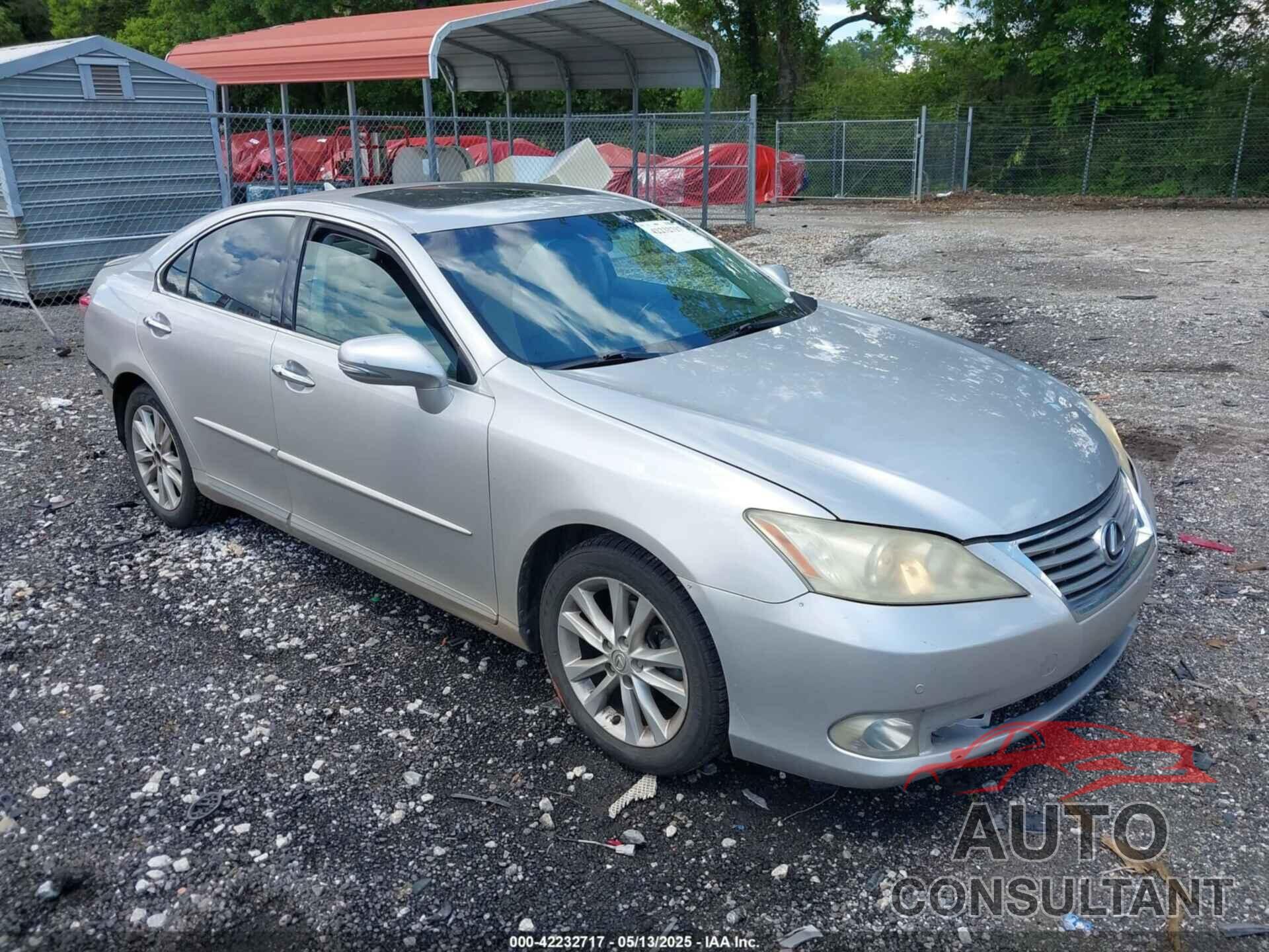 LEXUS ES 350 2011 - JTHBK1EG8B2422554