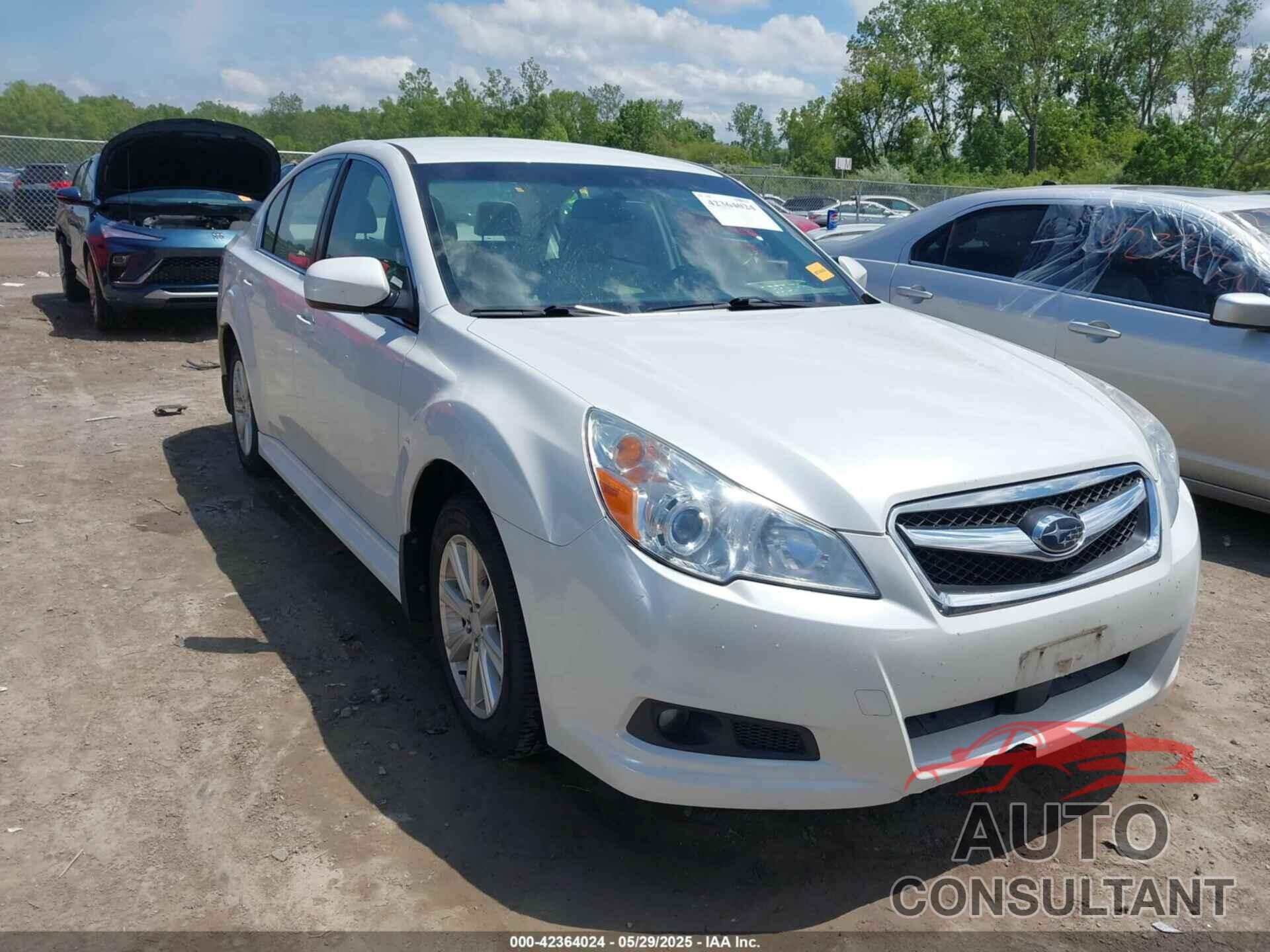 SUBARU LEGACY 2012 - 4S3BMBC6XC3011714