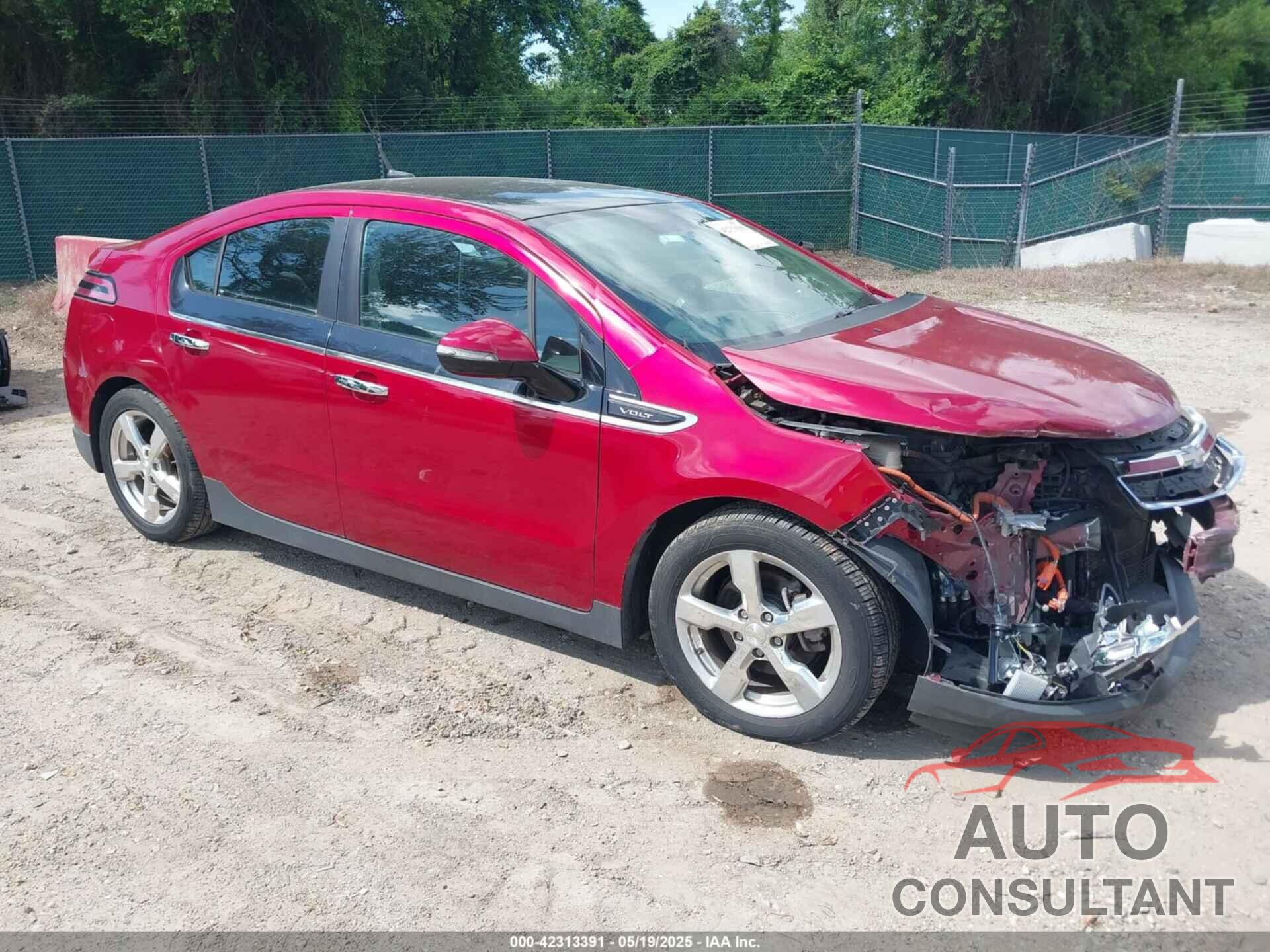 CHEVROLET VOLT 2011 - 1G1RD6E47BU103673