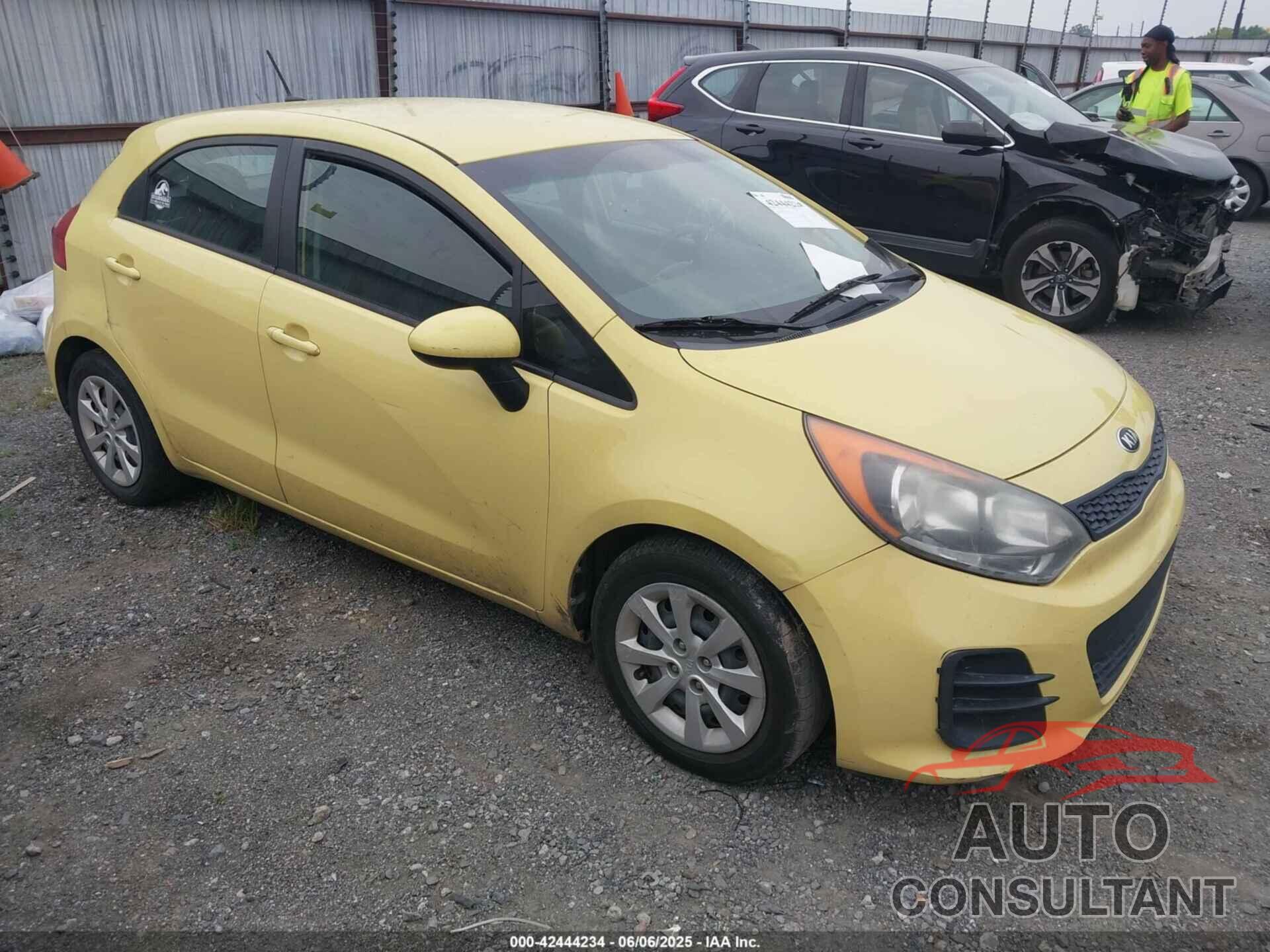 KIA RIO 2016 - KNADM5A38G6569579