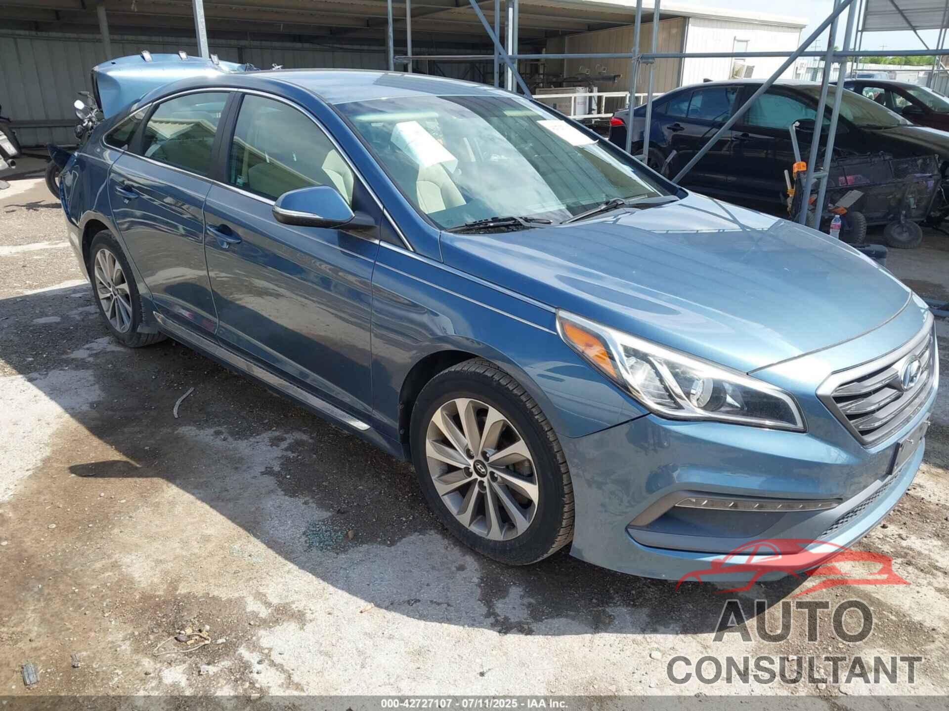 HYUNDAI SONATA 2017 - 5NPE34AF7HH510898