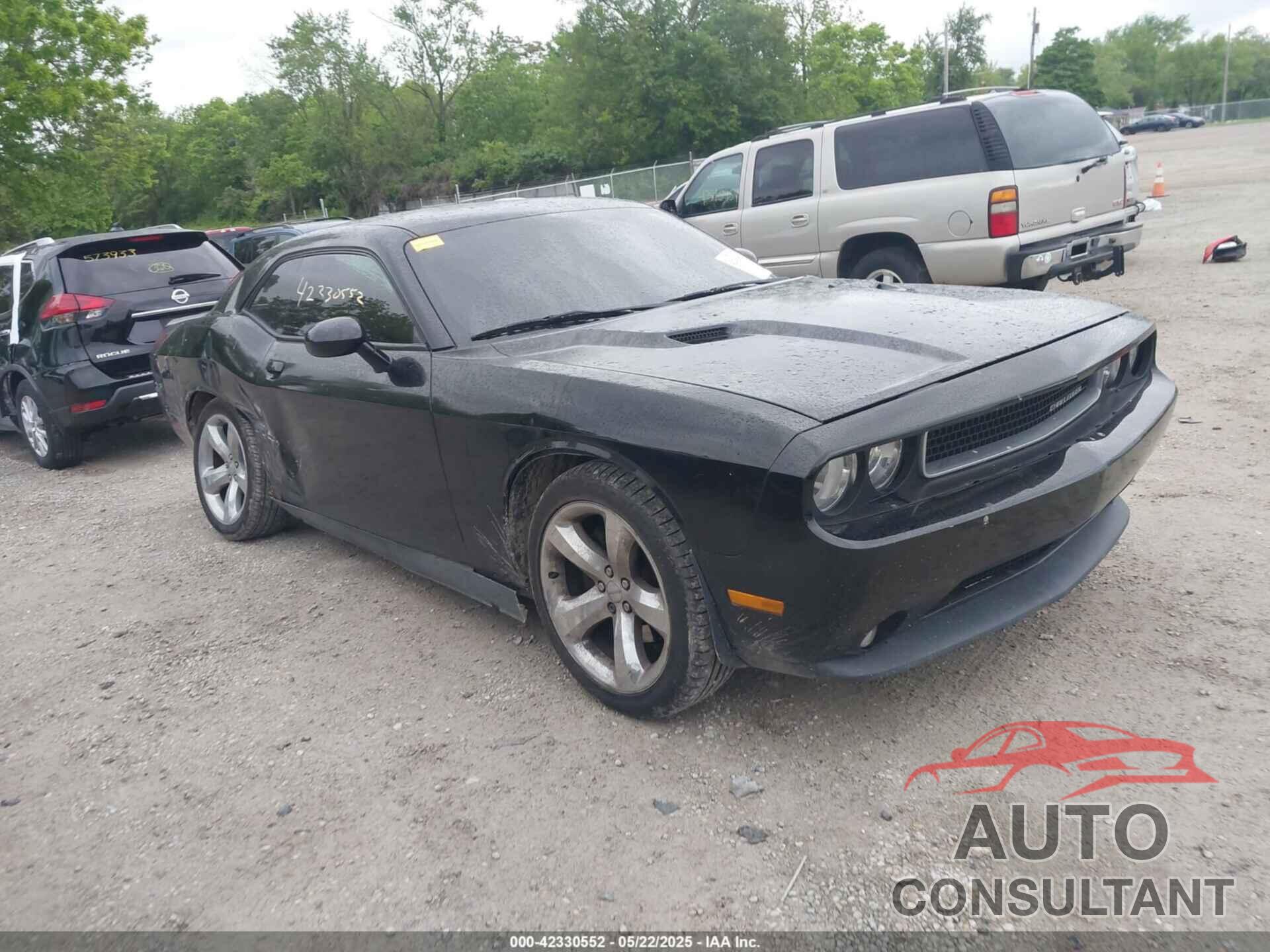 DODGE CHALLENGER 2012 - 2C3CDYAG9CH157624