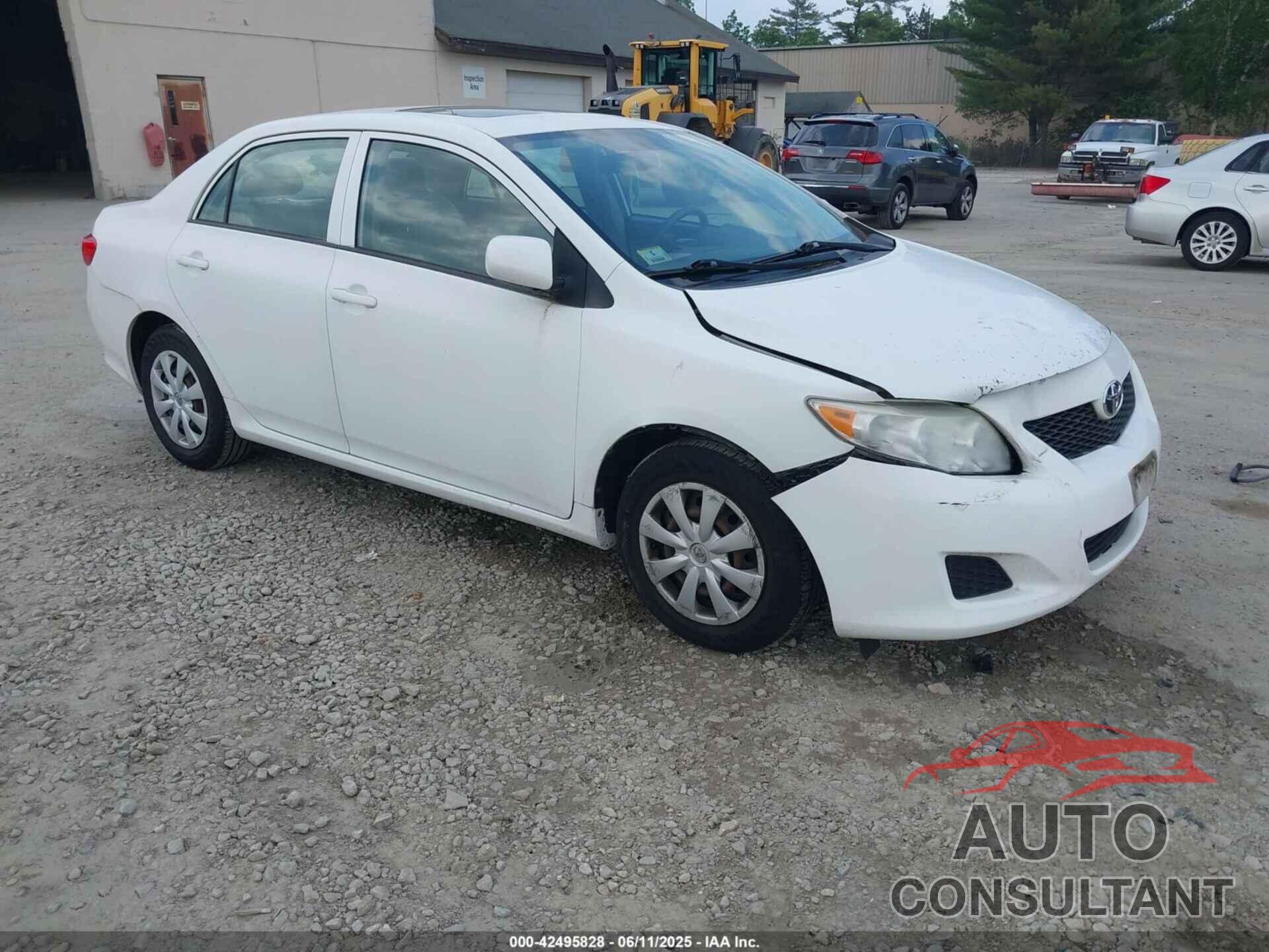 TOYOTA COROLLA 2009 - 1NXBU40E69Z062214