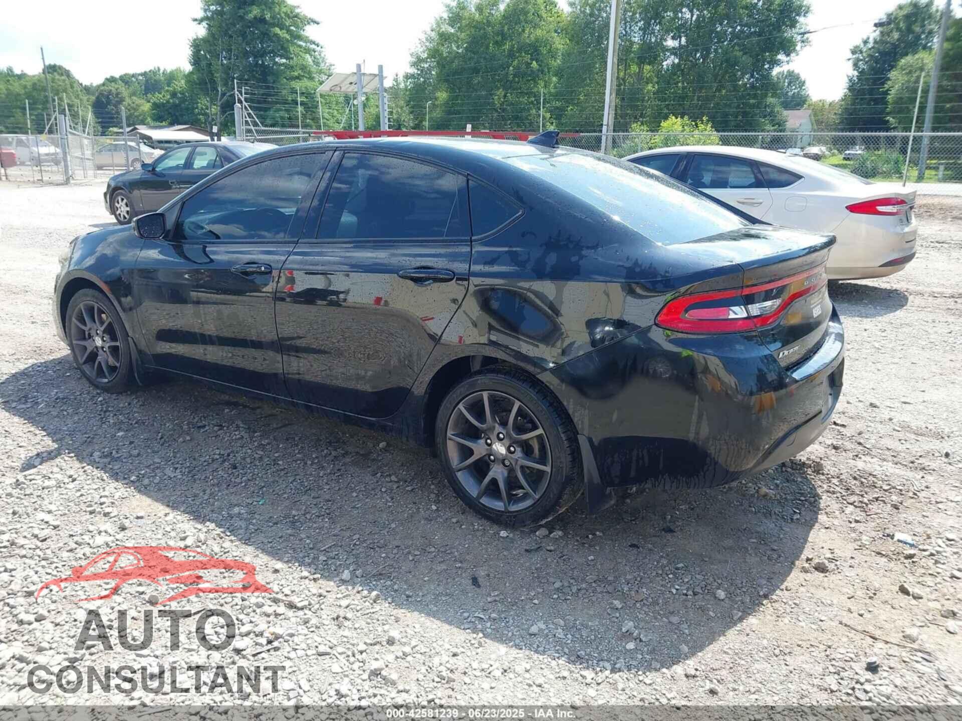 DODGE DART 2015 - 1C3CDFAA4FD392448