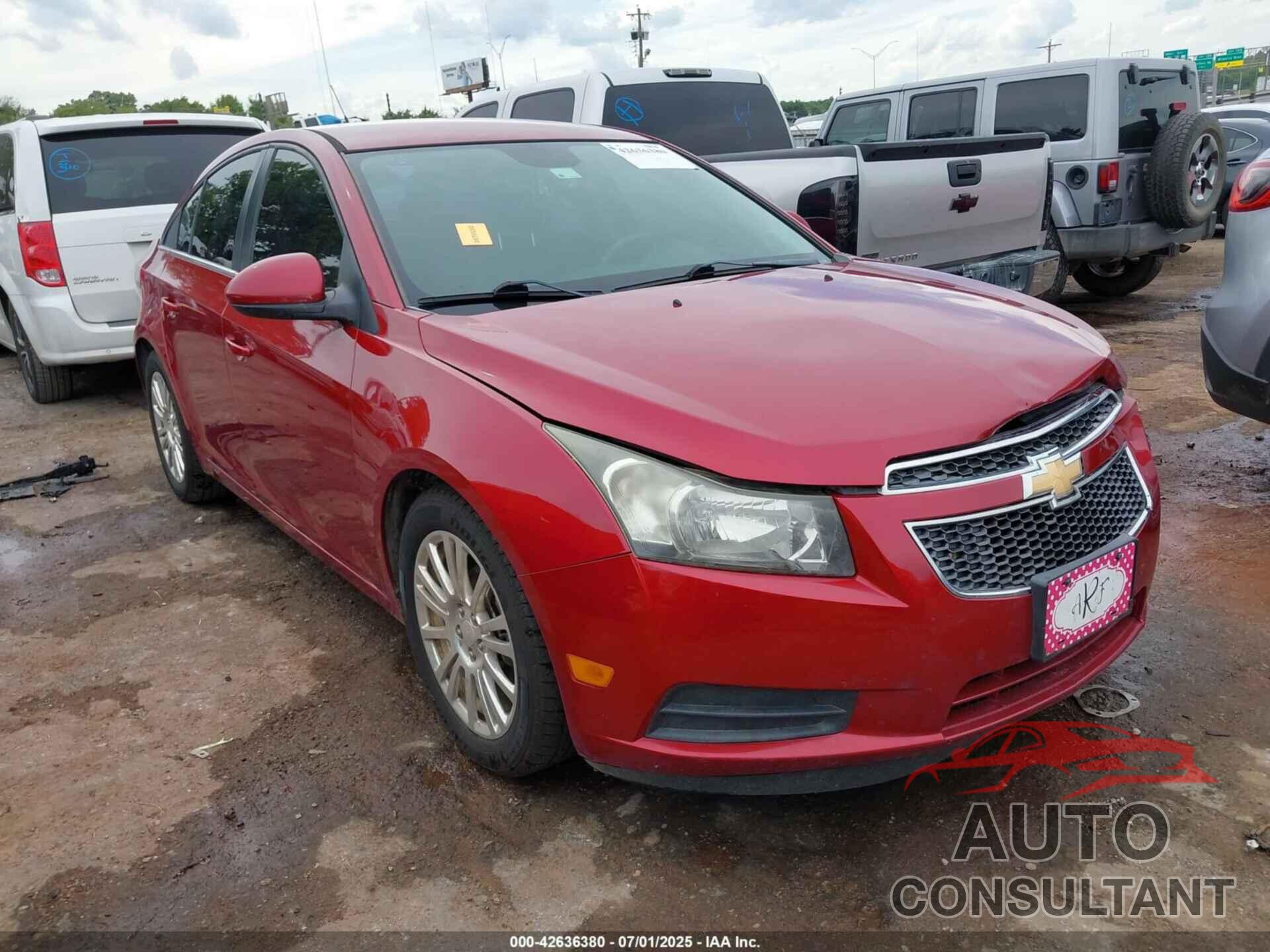 CHEVROLET CRUZE 2013 - 1G1PH5SB1D7264319