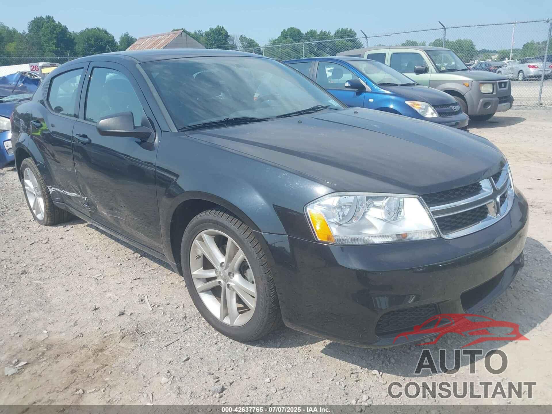 DODGE AVENGER 2012 - 1C3CDZAG1CN261053