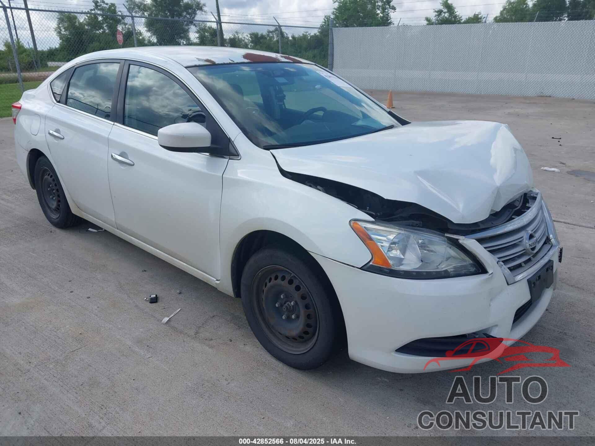 NISSAN SENTRA 2015 - 3N1AB7AP9FY351459