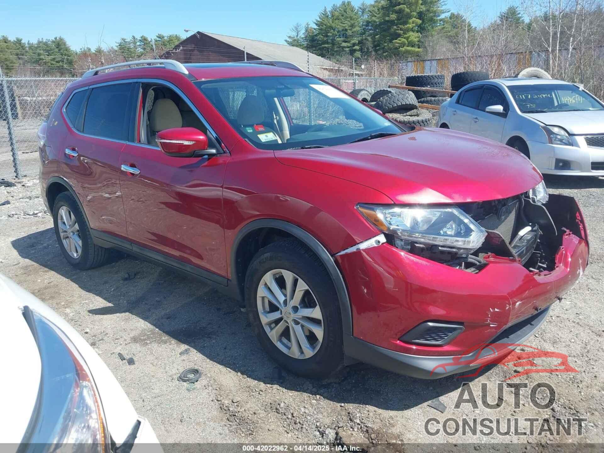NISSAN ROGUE 2015 - 5N1AT2MV3FC813493