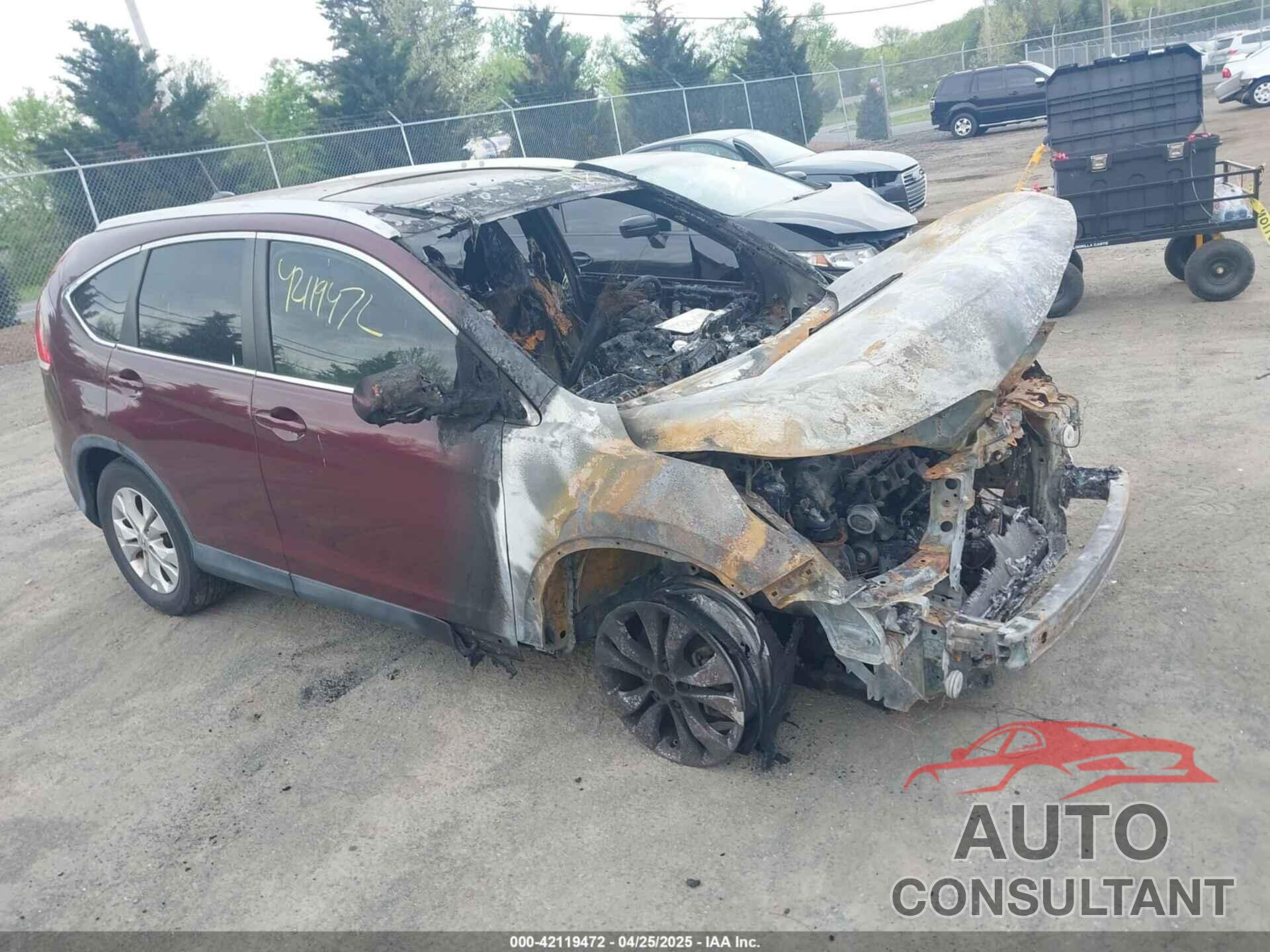 HONDA CR-V 2014 - 5J6RM4H77EL119524