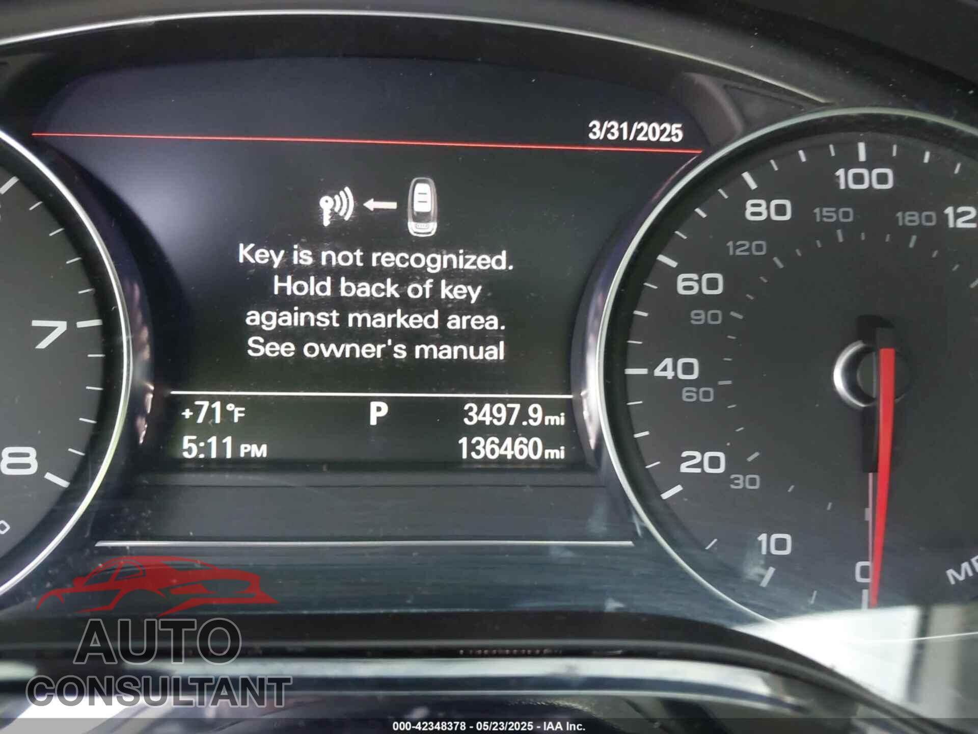 AUDI A8 L 2013 - WAUR2AFD9DN006838
