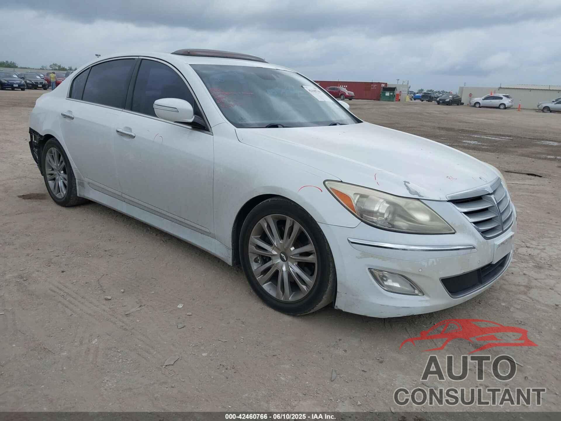 HYUNDAI GENESIS 2012 - KMHGC4DD9CU173731