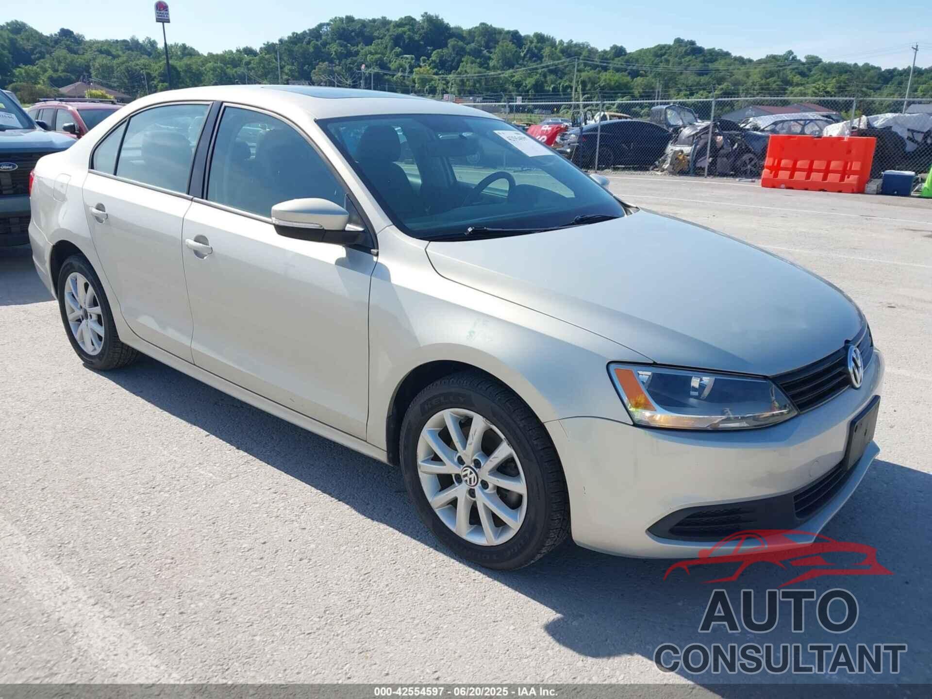 VOLKSWAGEN JETTA 2011 - 3VWDX7AJ9BM393698