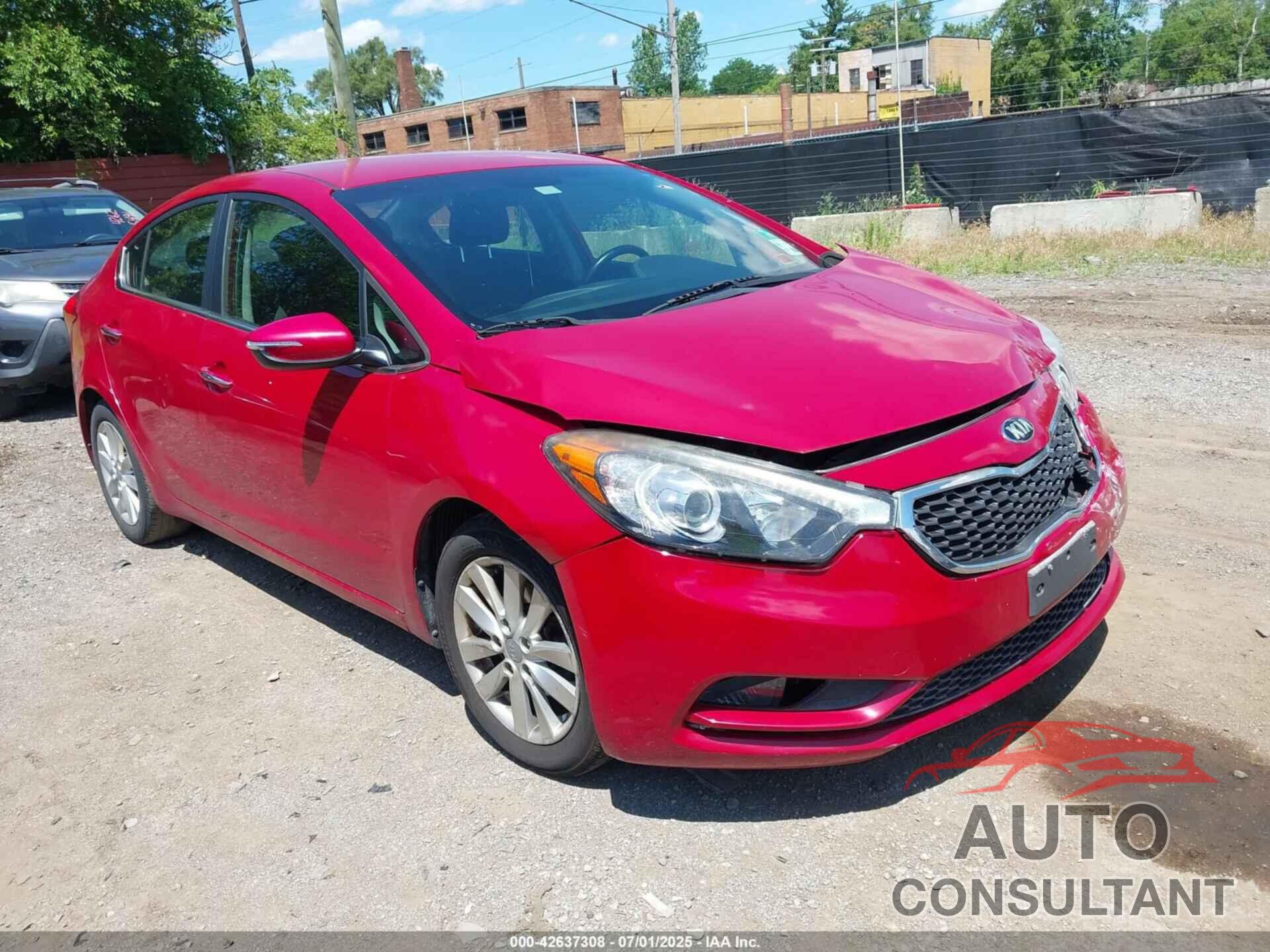 KIA FORTE 2015 - KNAFX4A86F5365289