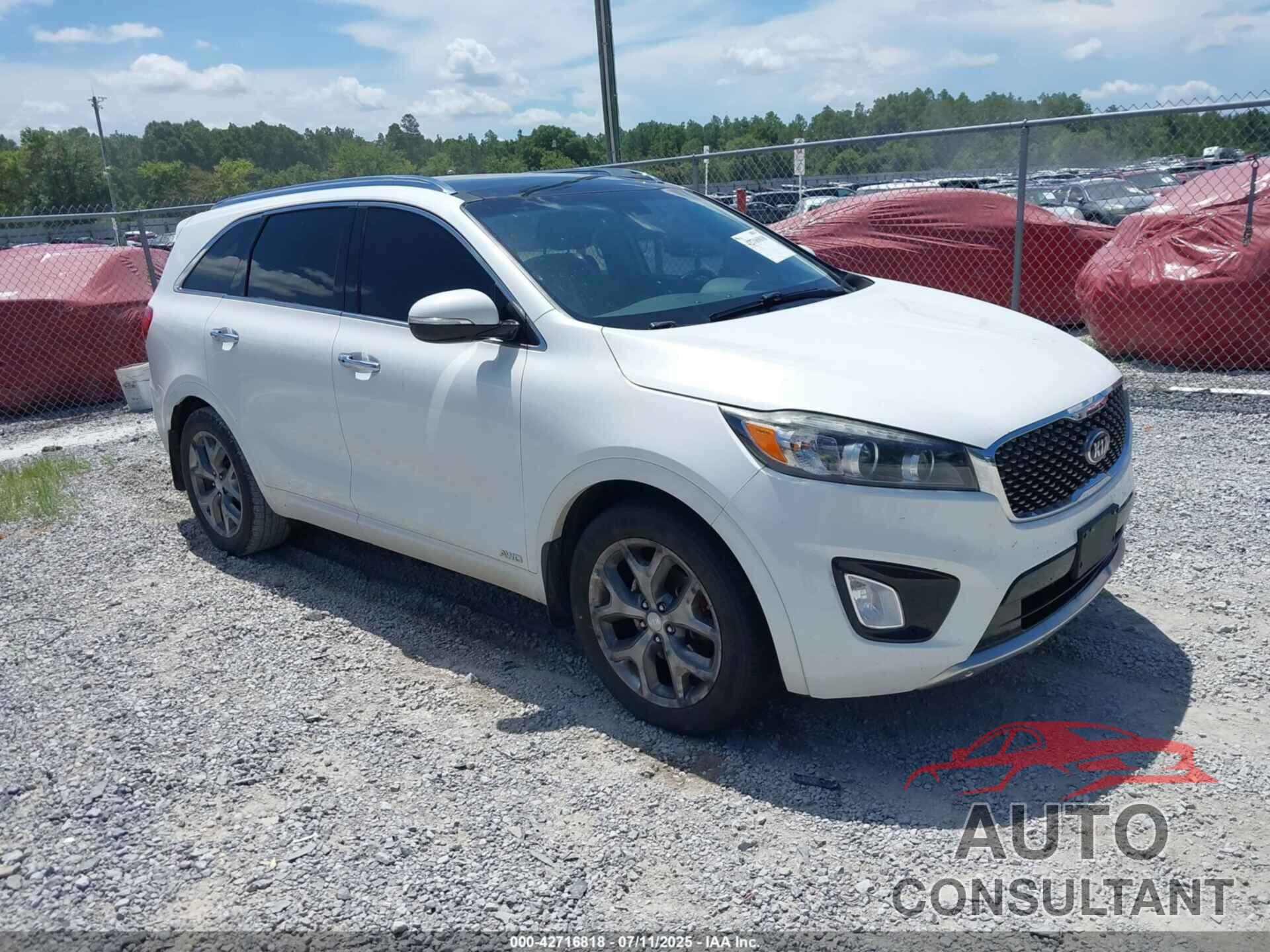 KIA SORENTO 2017 - 5XYPKDA50HG265369