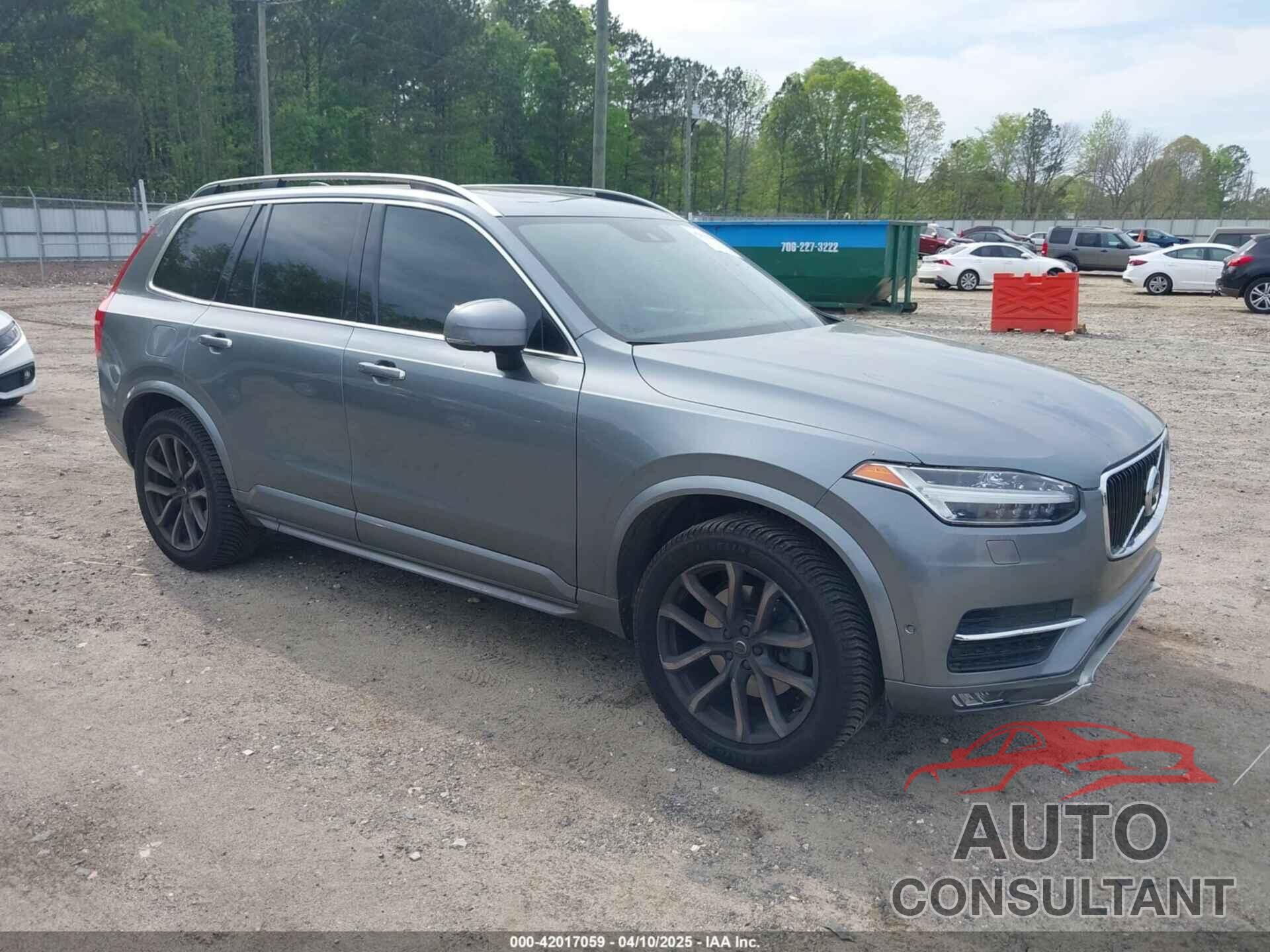 VOLVO XC90 2018 - YV4A22PK1J1192099