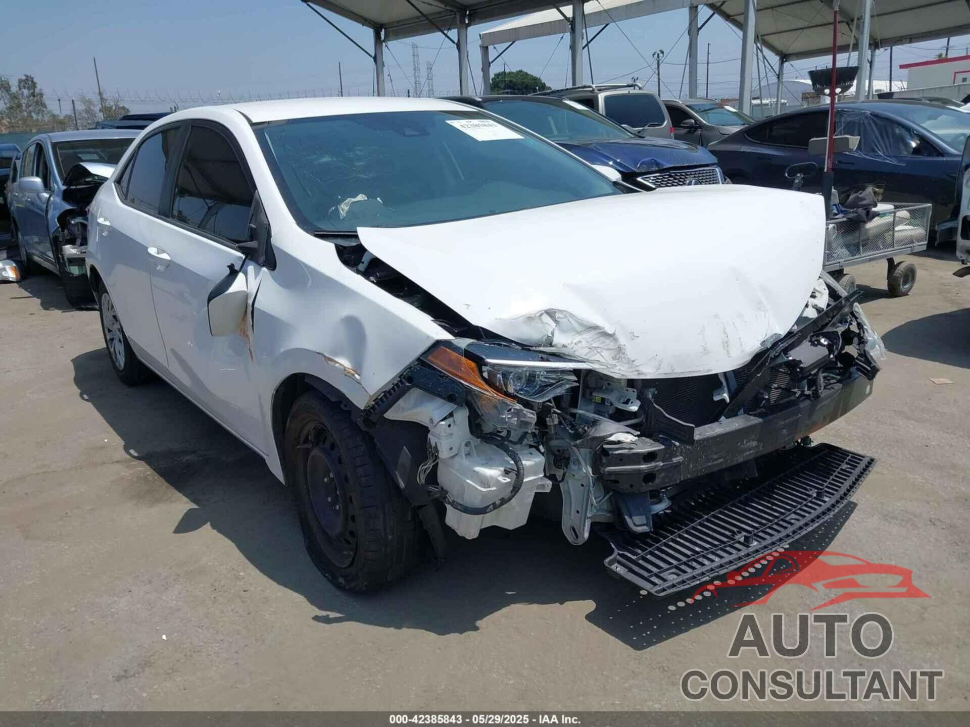 TOYOTA COROLLA 2018 - 2T1BURHE0JC050910