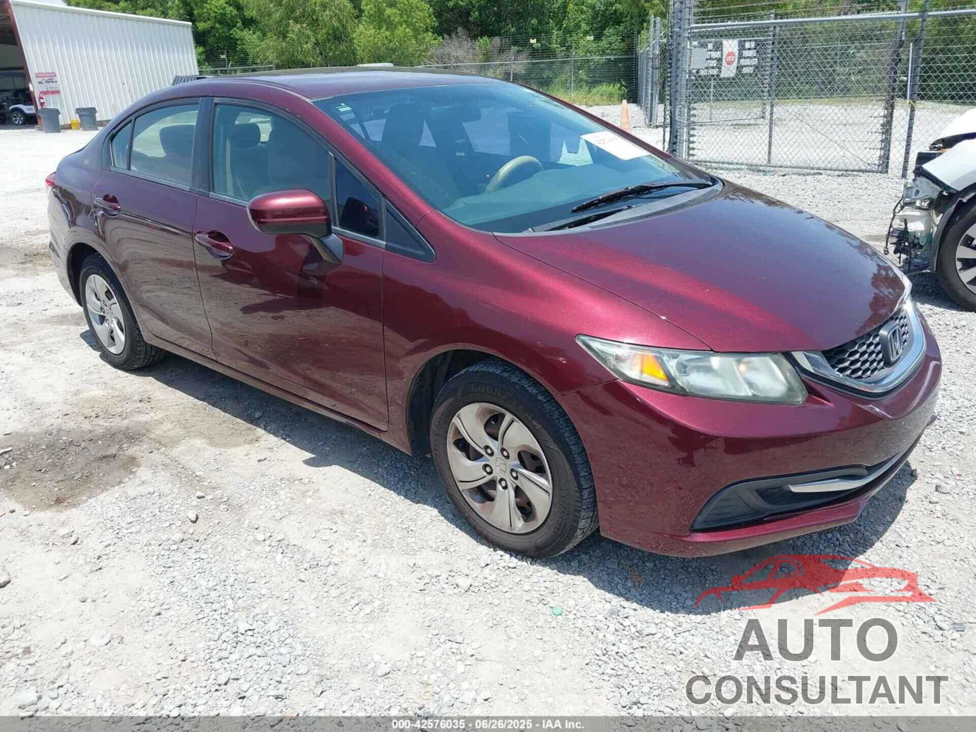HONDA CIVIC 2015 - 19XFB2F59FE053623