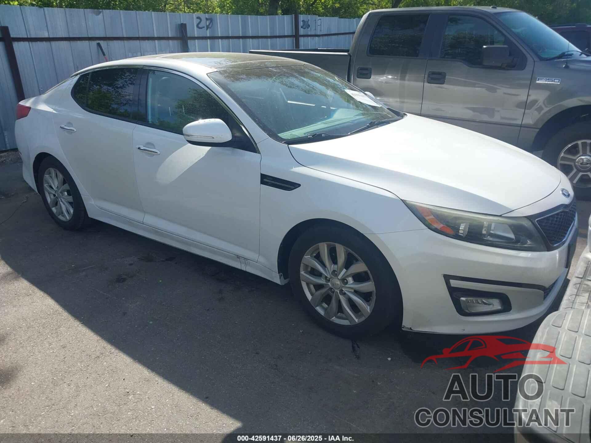 KIA OPTIMA 2015 - 5XXGN4A78FG430885