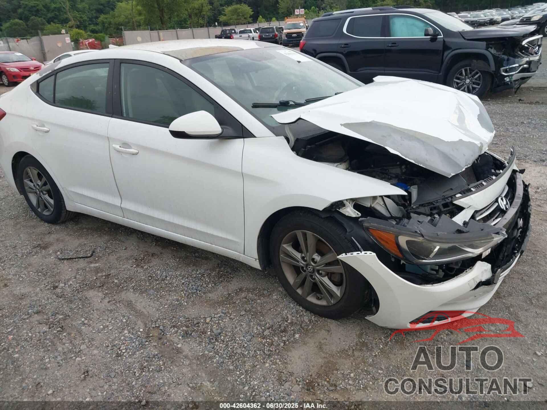 HYUNDAI ELANTRA 2017 - 5NPD84LF8HH003079