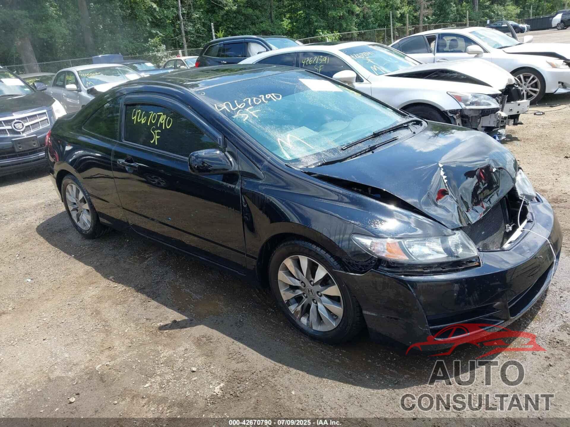 HONDA CIVIC 2010 - 2HGFG1B86AH510883