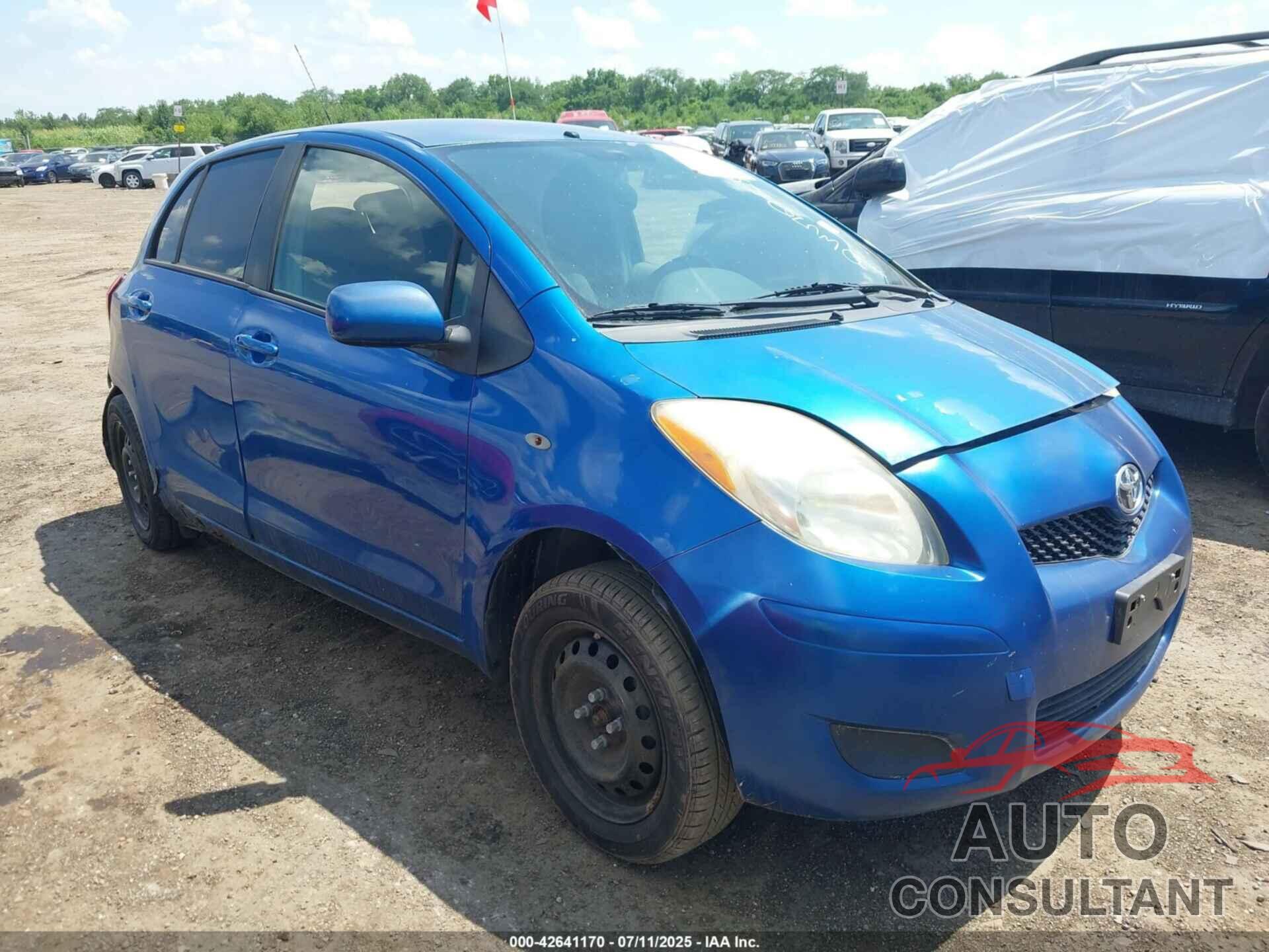 TOYOTA YARIS 2009 - JTDKT903595246539