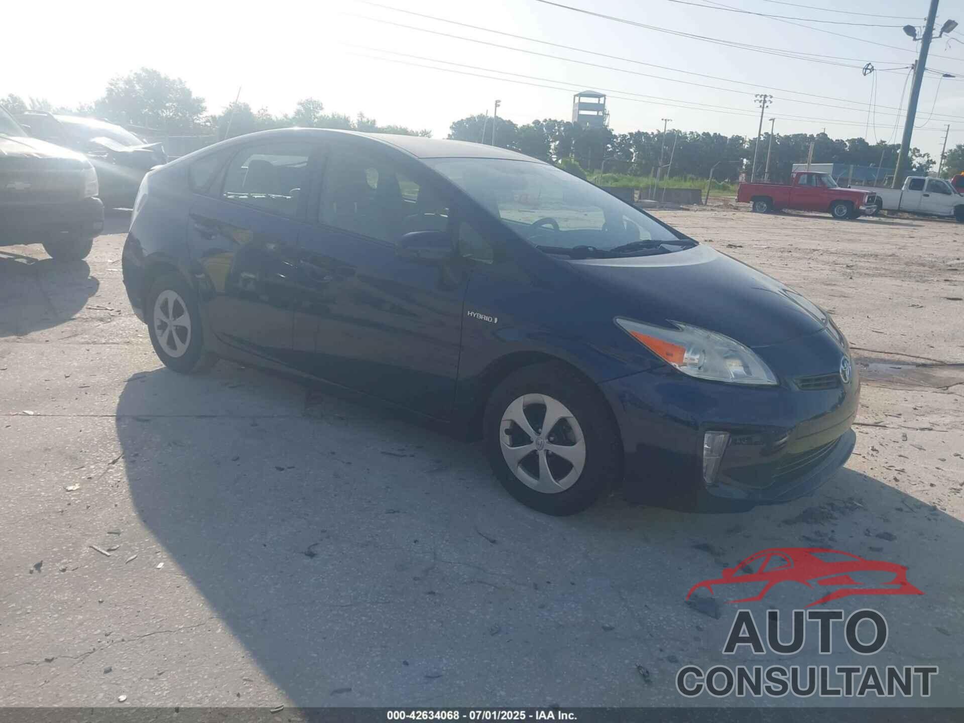 TOYOTA PRIUS 2012 - JTDKN3DU2C1558035