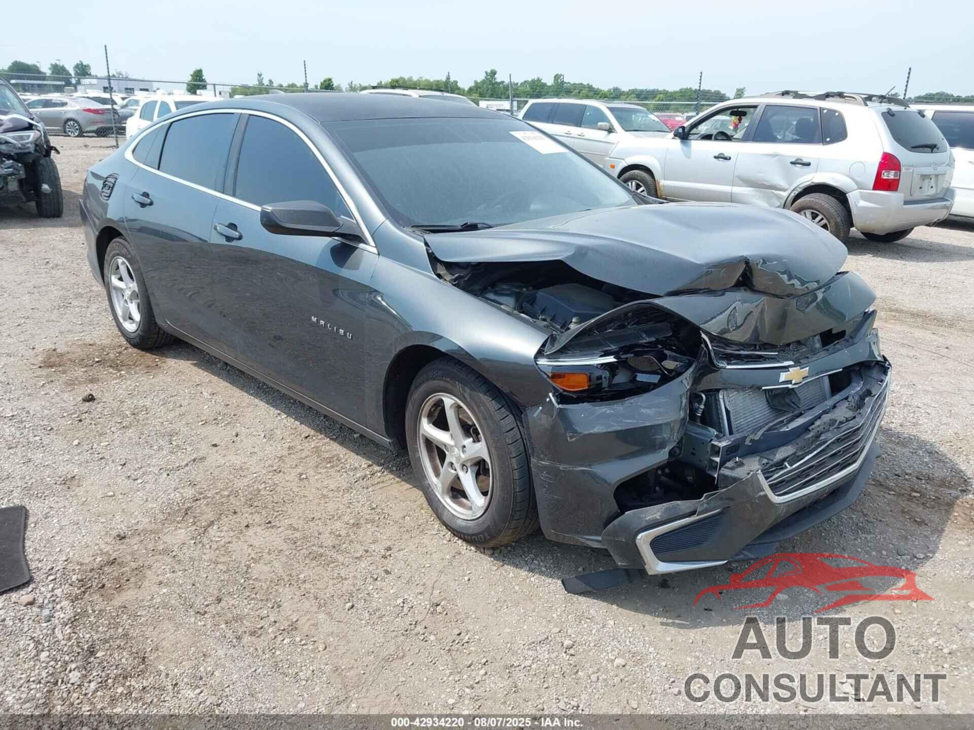 CHEVROLET MALIBU 2017 - 1G1ZC5STXHF264993