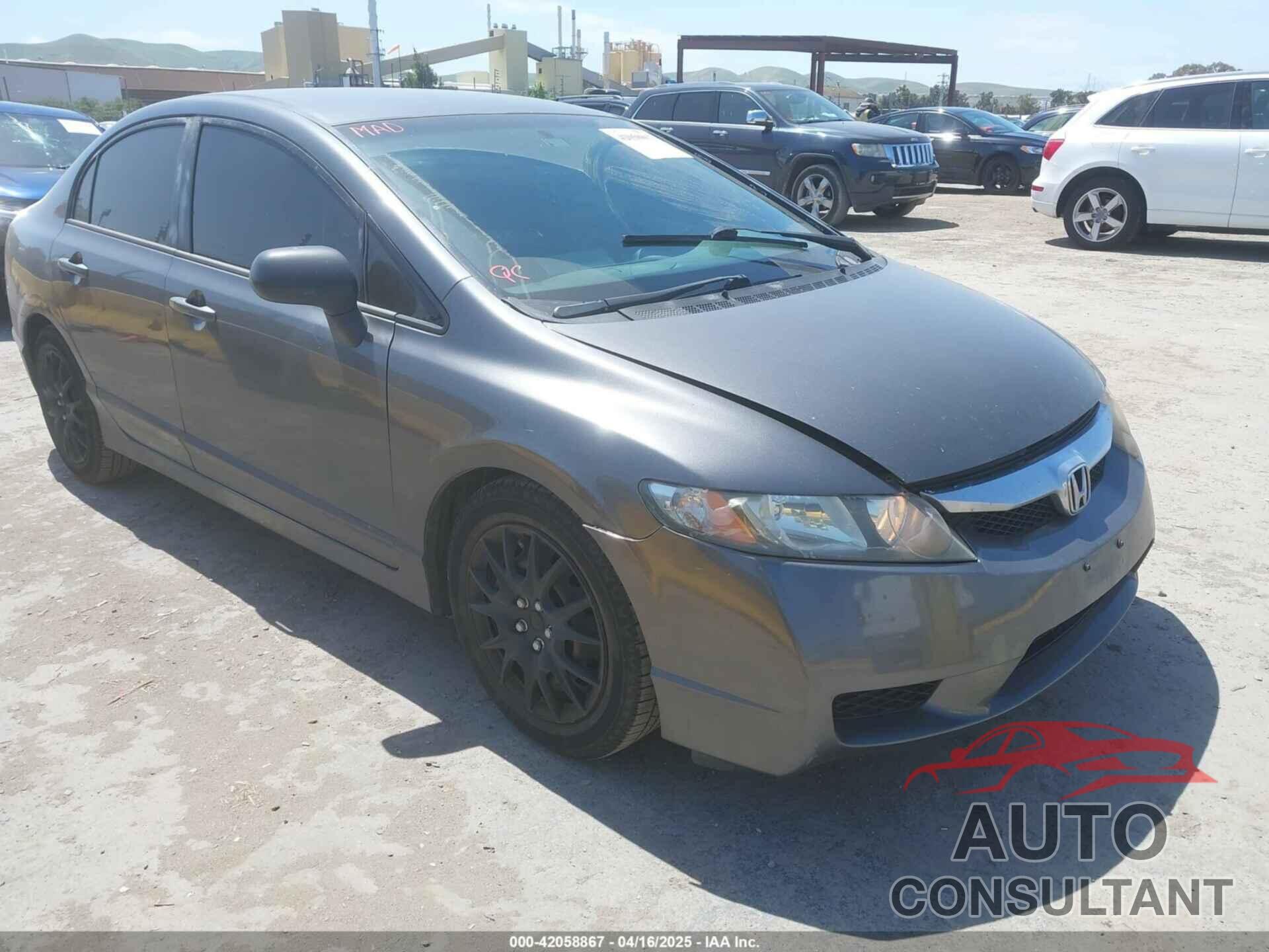 HONDA CIVIC 2011 - 2HGFA1F57BH307858