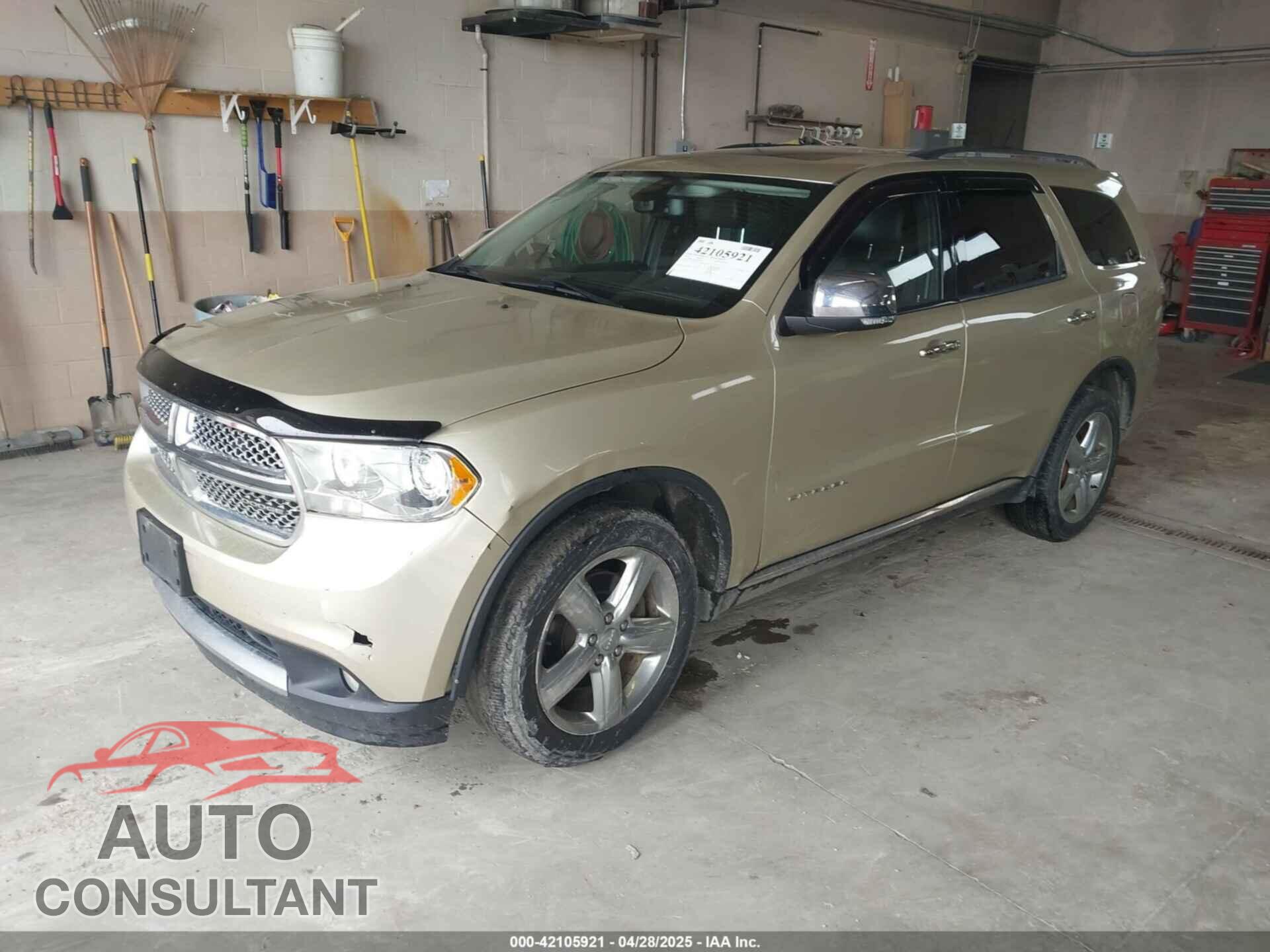 DODGE DURANGO 2011 - 1D4SE5GT3BC695795