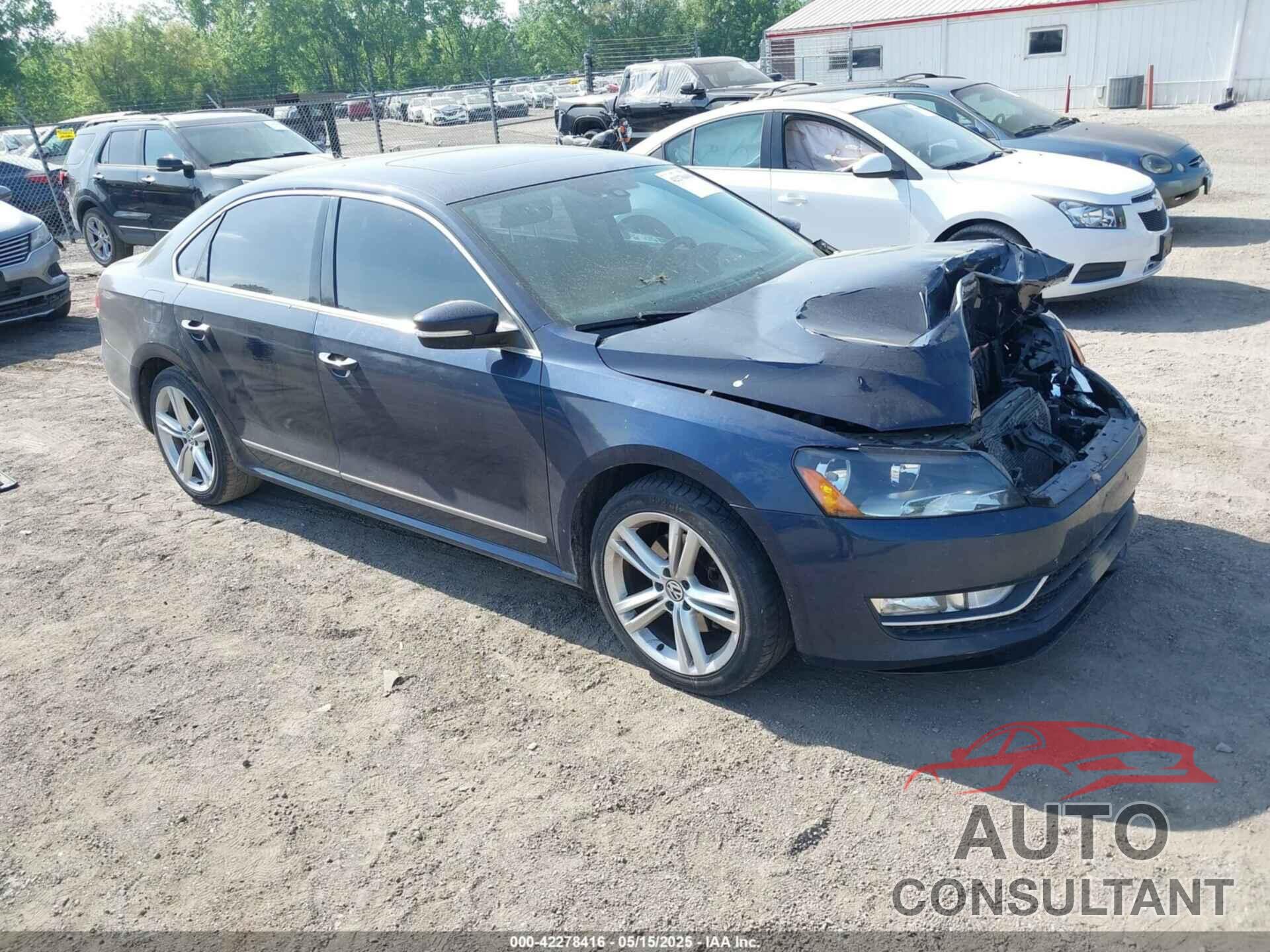VOLKSWAGEN PASSAT 2014 - 1VWCS7A31EC066455