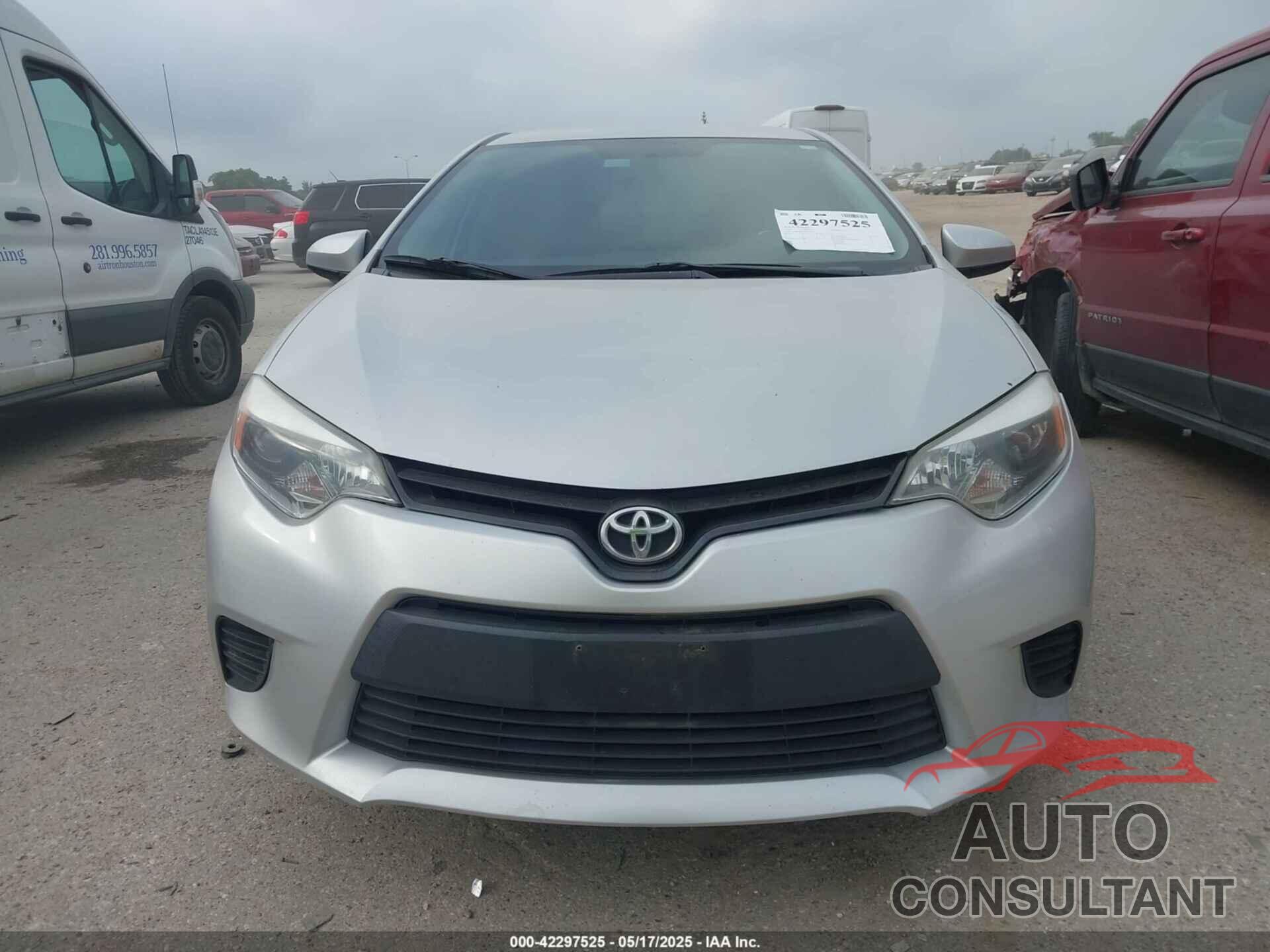 TOYOTA COROLLA 2016 - 5YFBURHE9GP380117