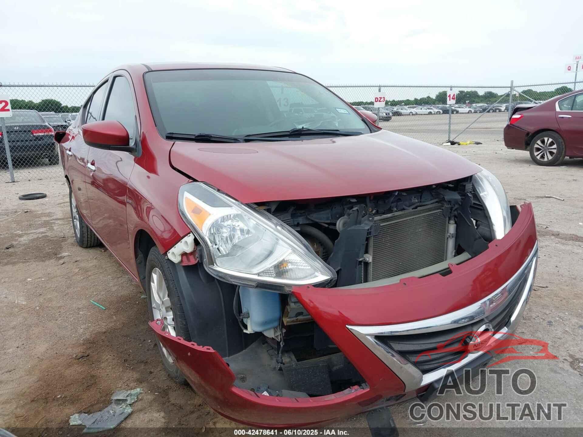 NISSAN VERSA 2018 - 3N1CN7AP3JL865295