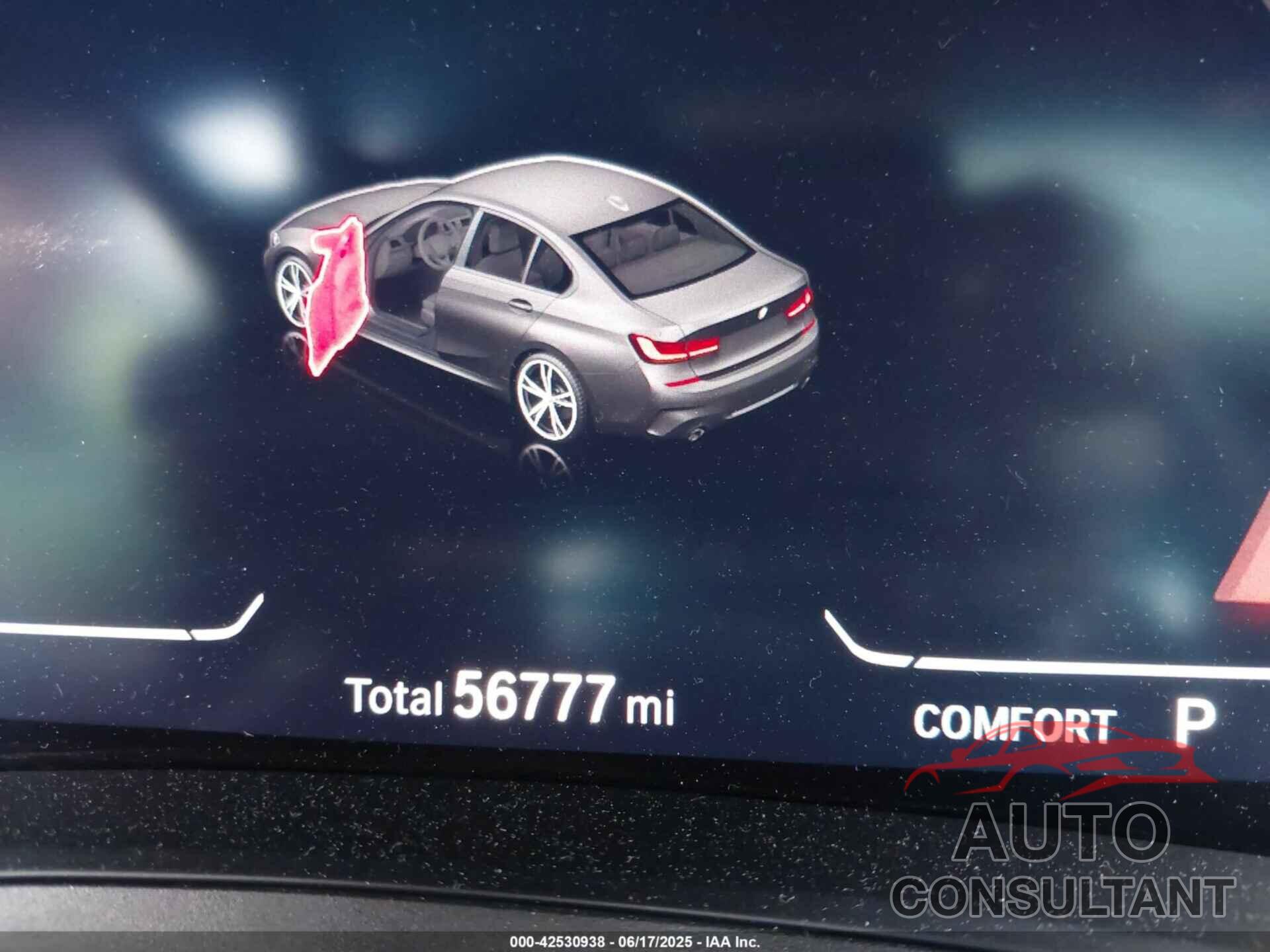 BMW 330I 2022 - WBA5R7C05NFM16689