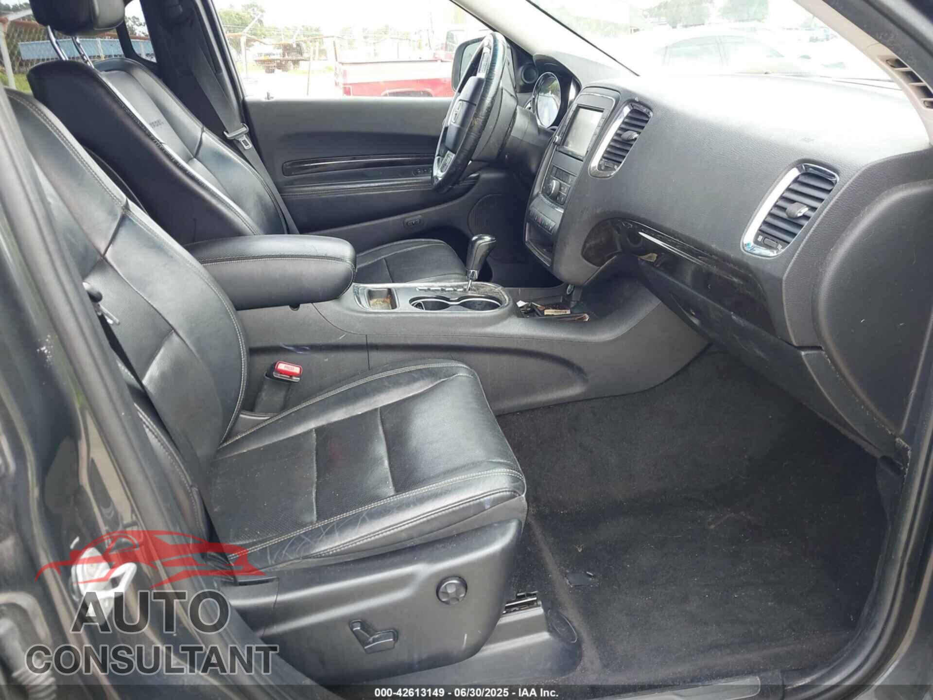DODGE DURANGO 2011 - 1D4RD5GG6BC742273