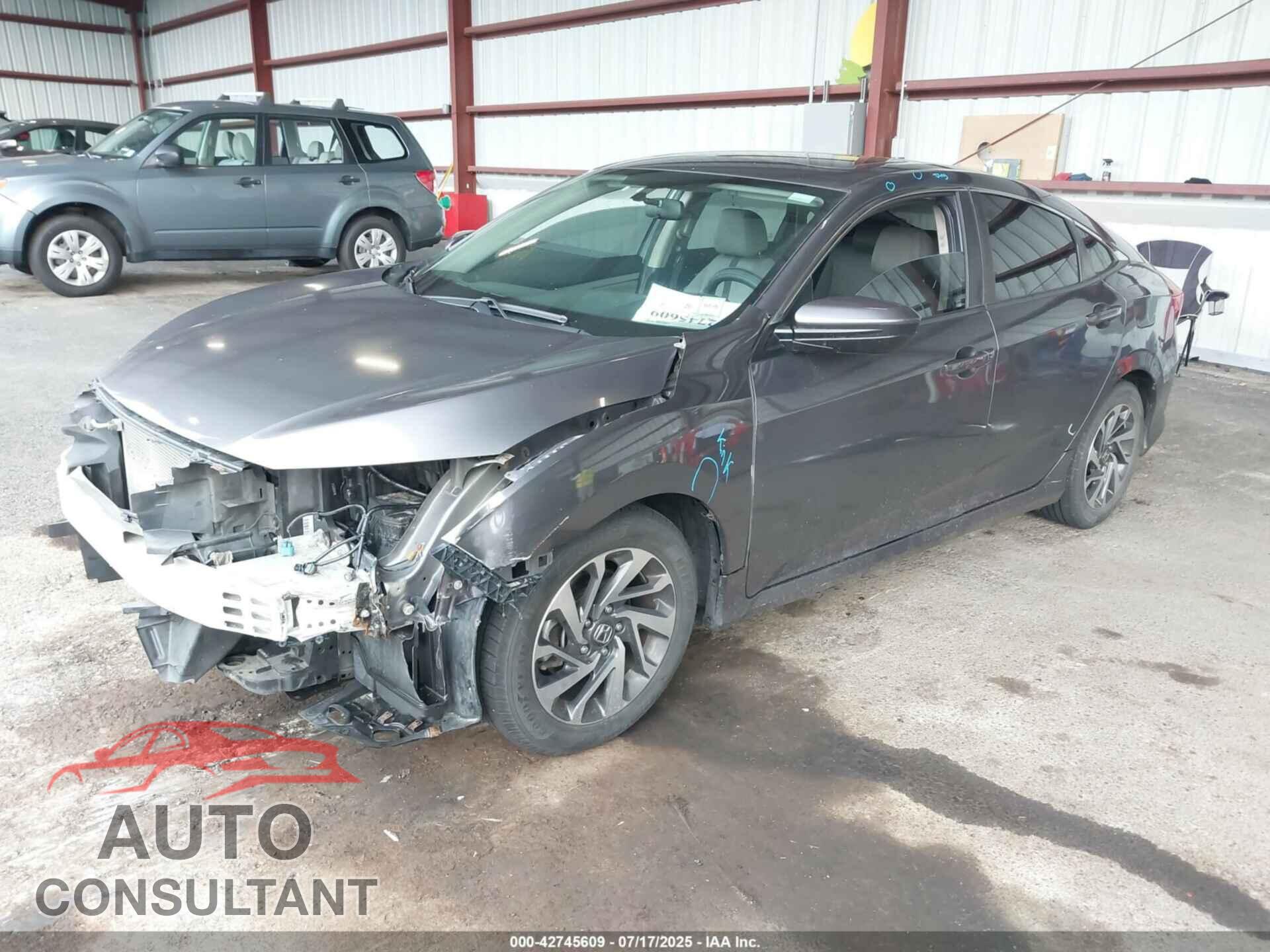 HONDA CIVIC 2017 - 19XFC2F79HE230933