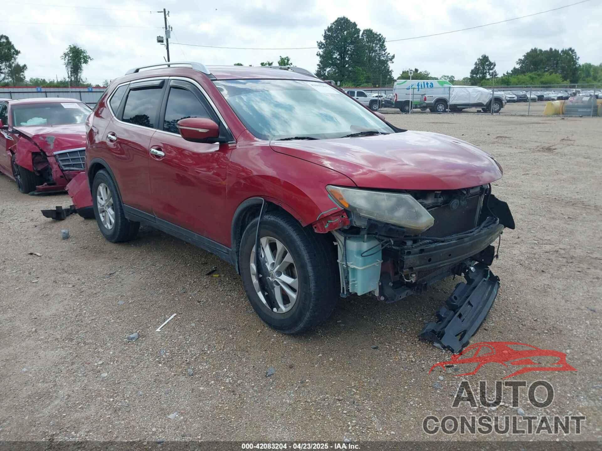 NISSAN ROGUE 2015 - KNMAT2MT3FP511892