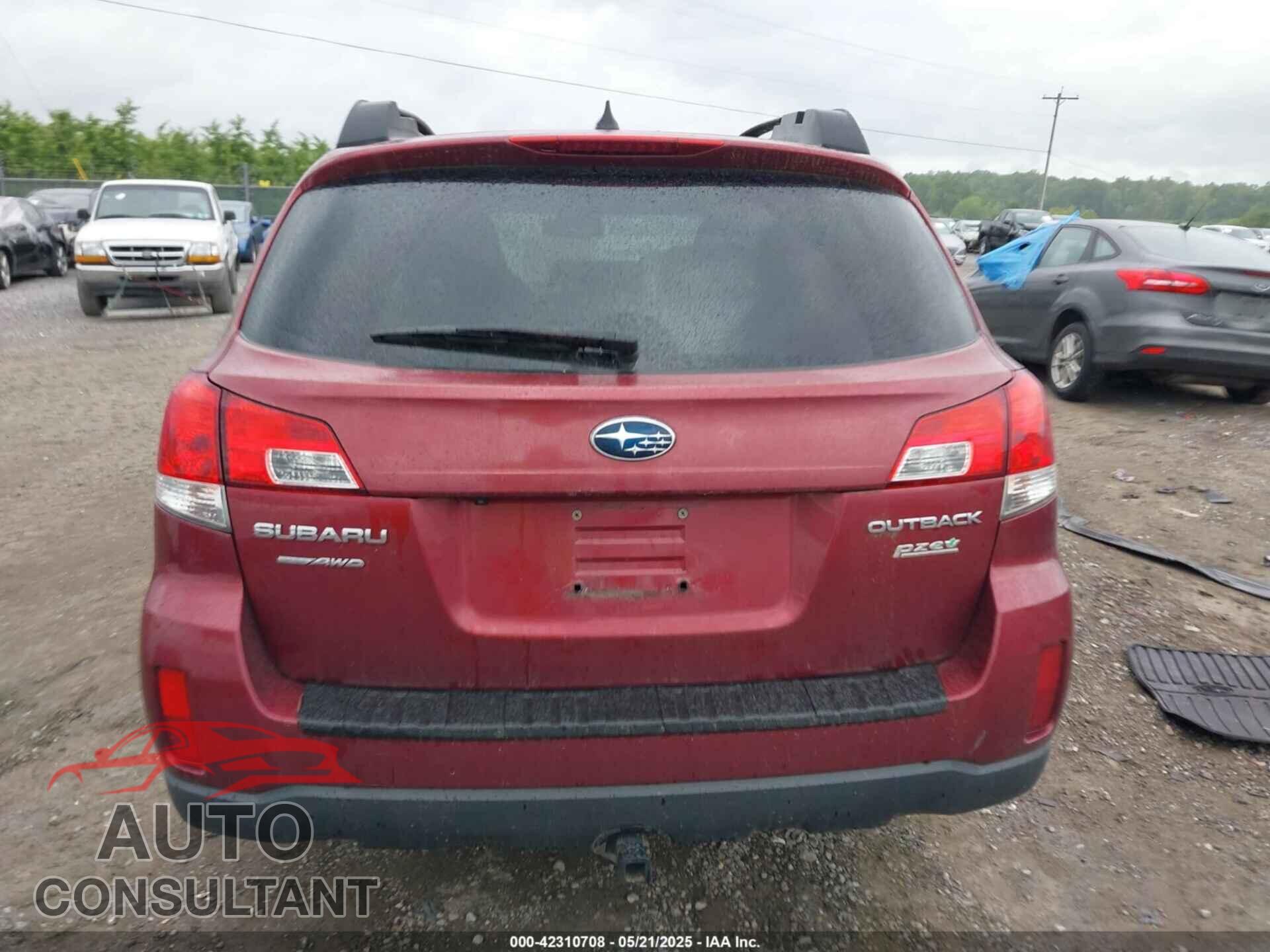 SUBARU OUTBACK 2014 - 4S4BRBLC4E3208321