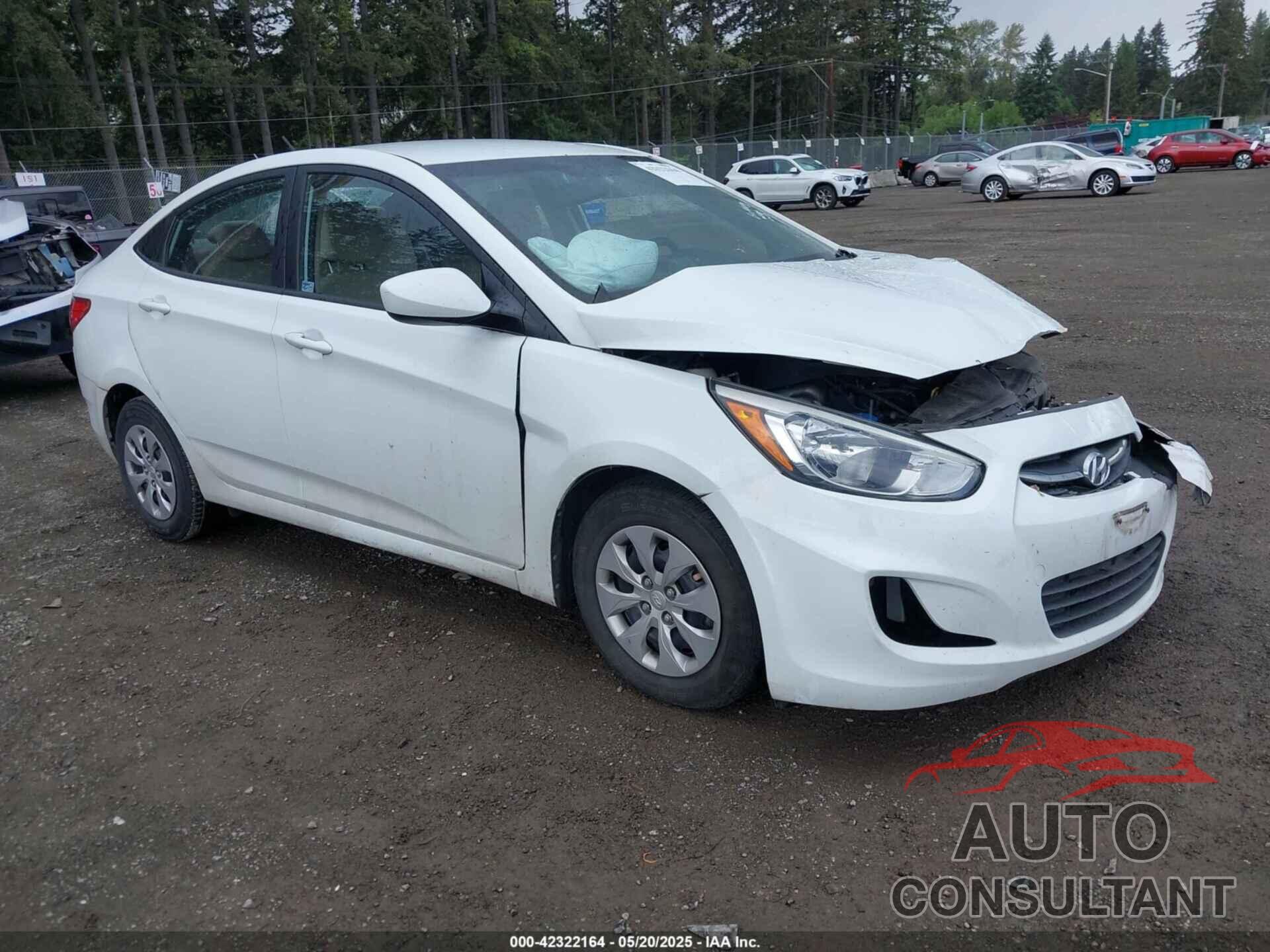 HYUNDAI ACCENT 2015 - KMHCT4AEXFU868042