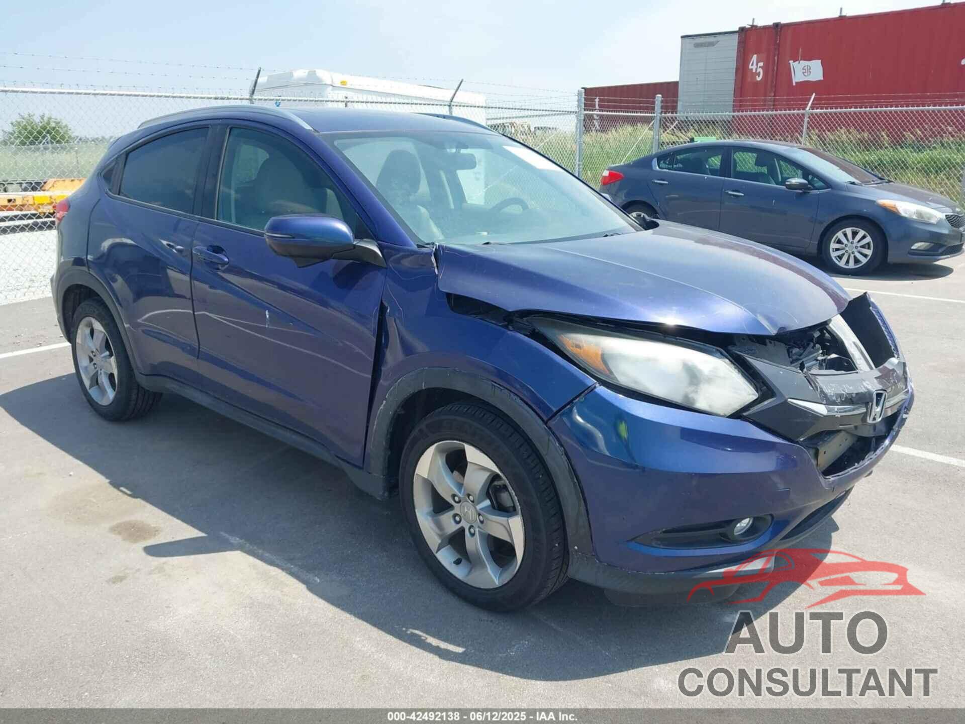 HONDA HR-V 2016 - 3CZRU5H76GM748506